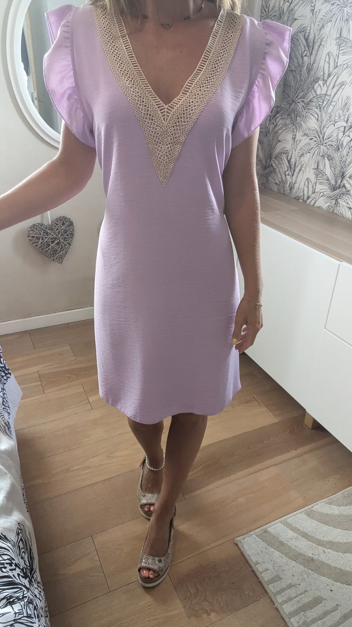 Neuve Robe souple lavande - New collection - TU