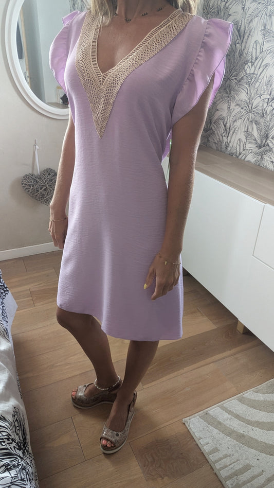 Neuve Robe souple lavande - New collection - TU