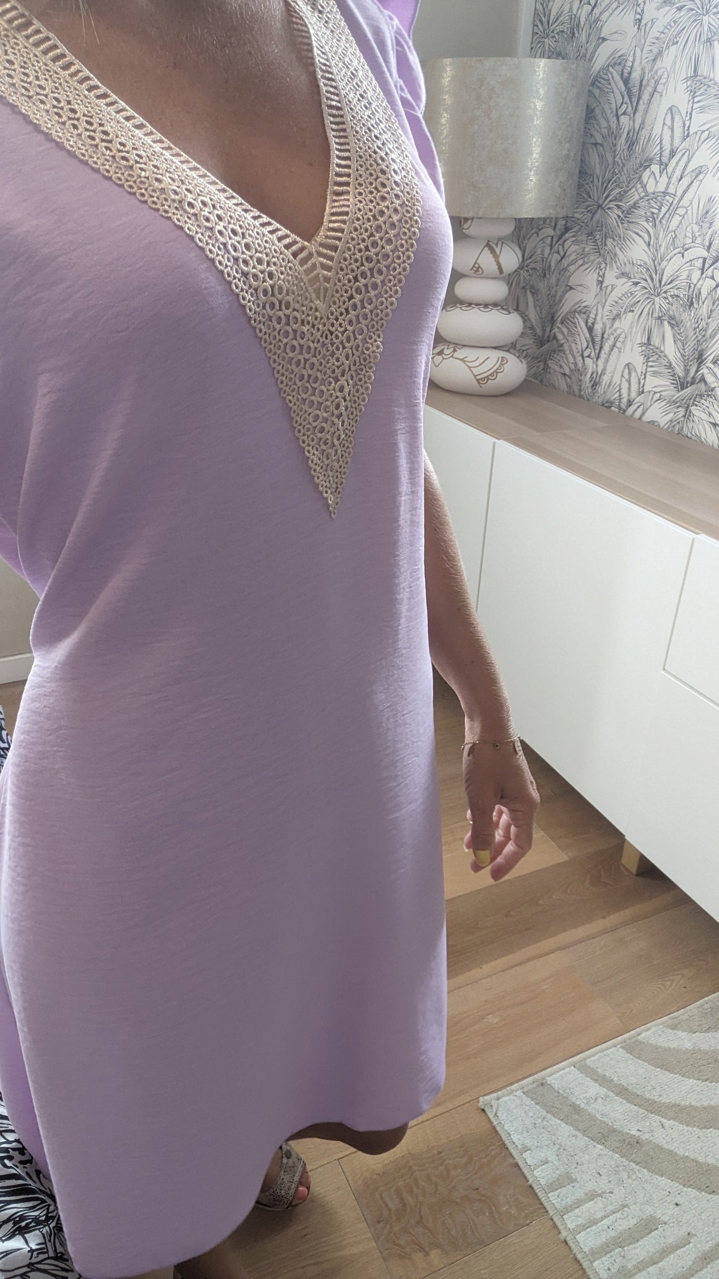 Neuve Robe souple lavande - New collection - TU