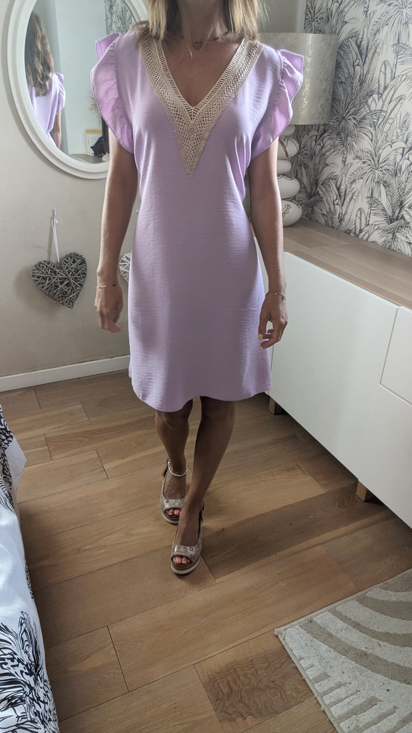 Neuve Robe souple lavande - New collection - TU