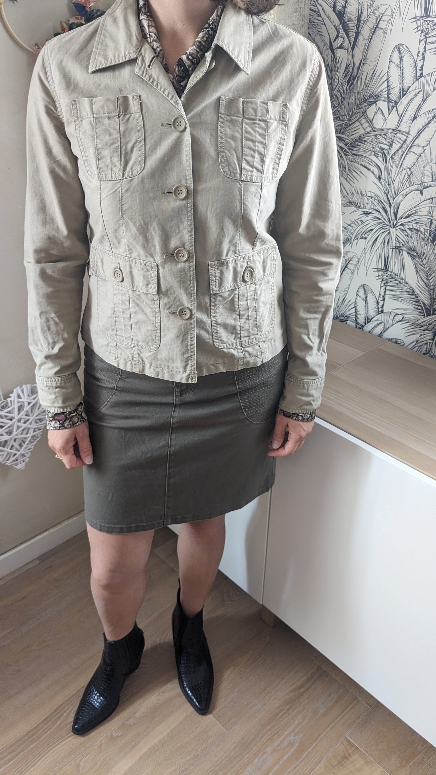 Veste saharienne - Camaïeu - 38