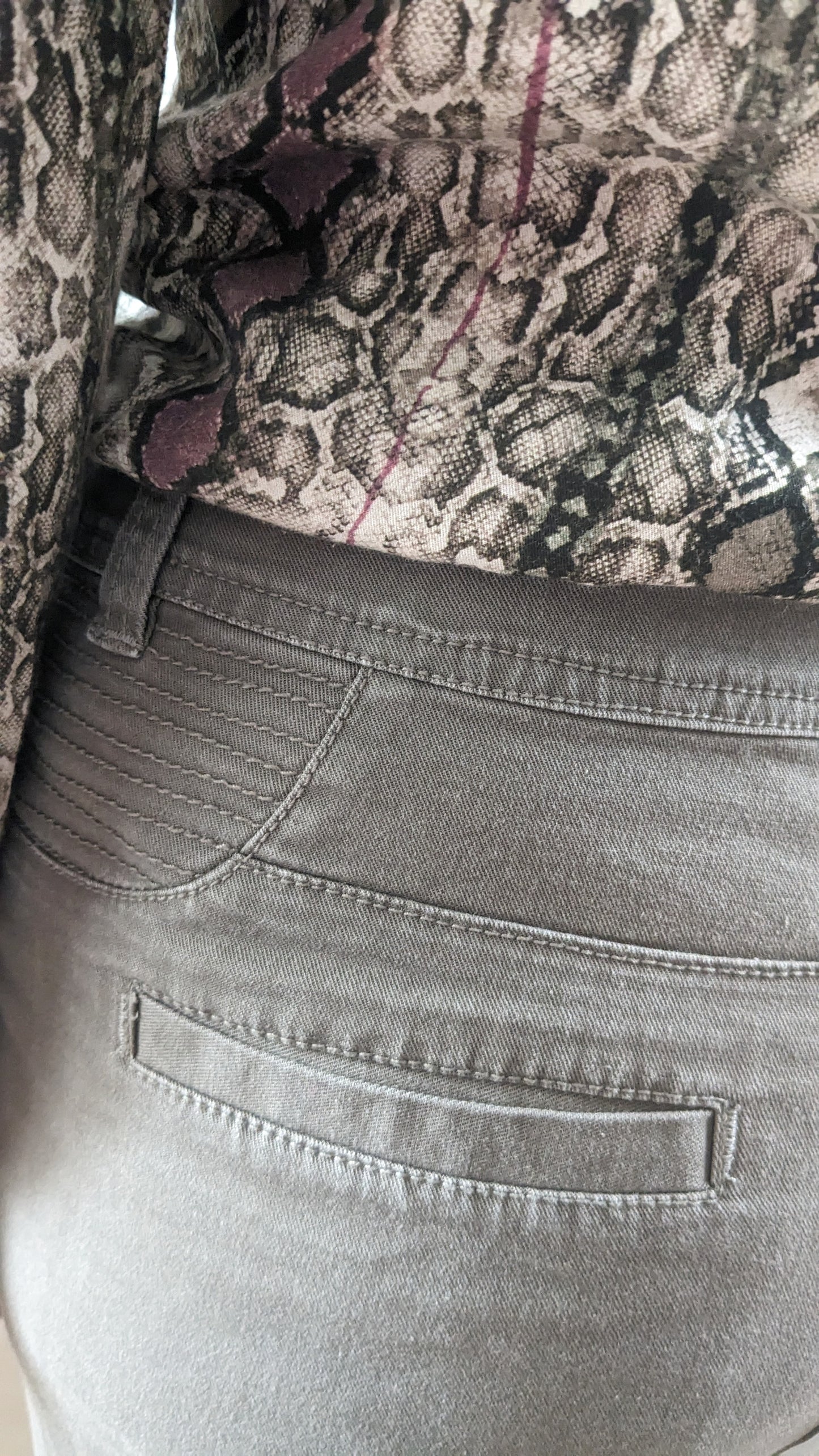 Jupe kaki anthracite - La redoute - 38