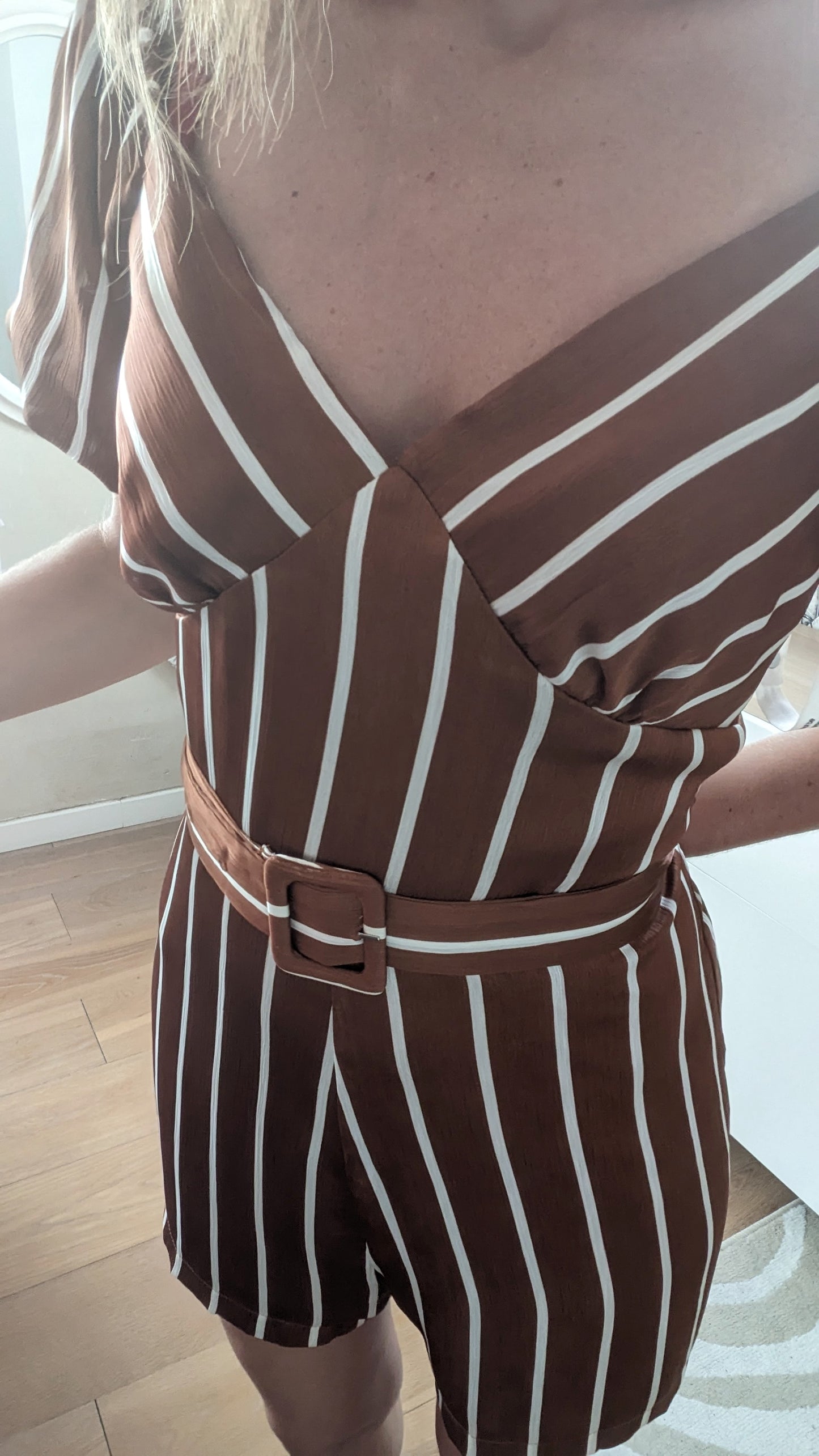 Neuve combi-short rayée - Liena - 36/38