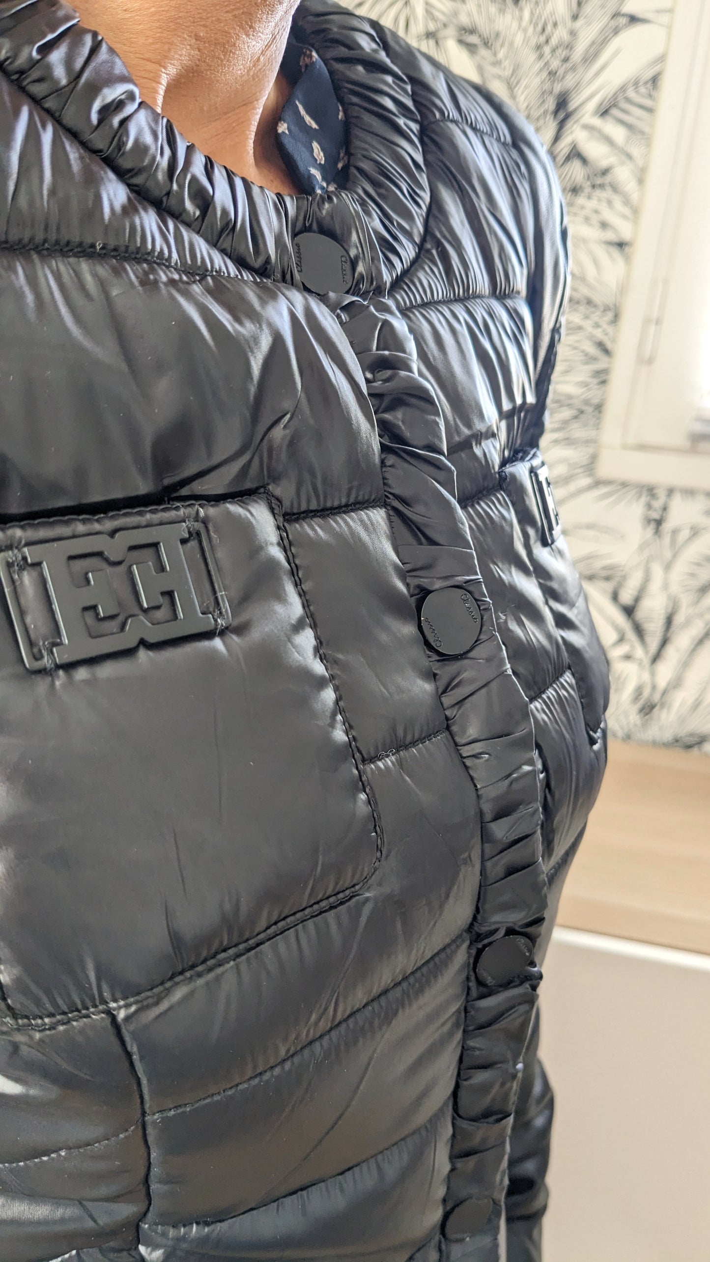 Neuf Manteau doudoune noire - Lili Fashion - 38