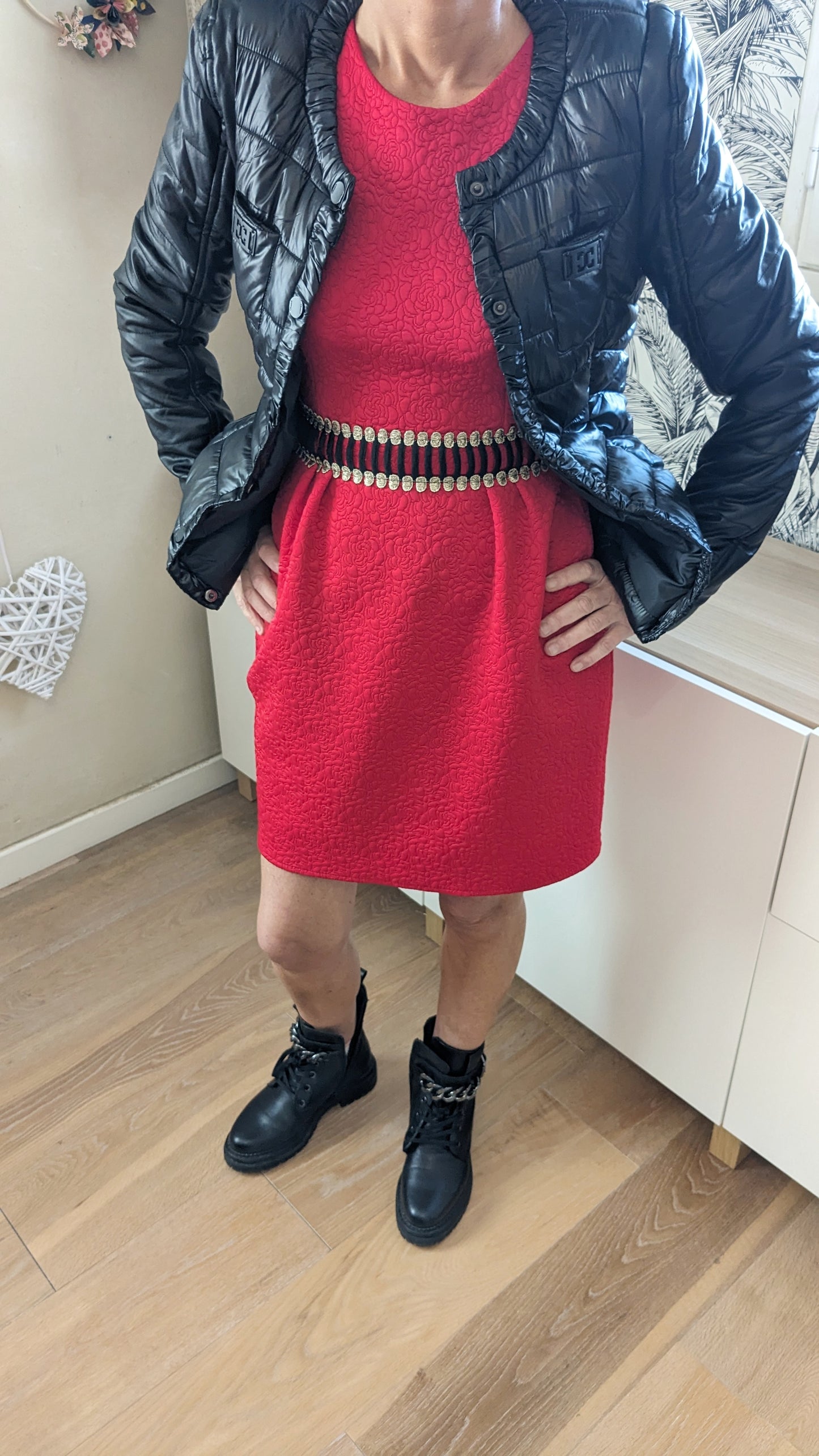 Neuf Manteau doudoune noire - Lili Fashion - 38
