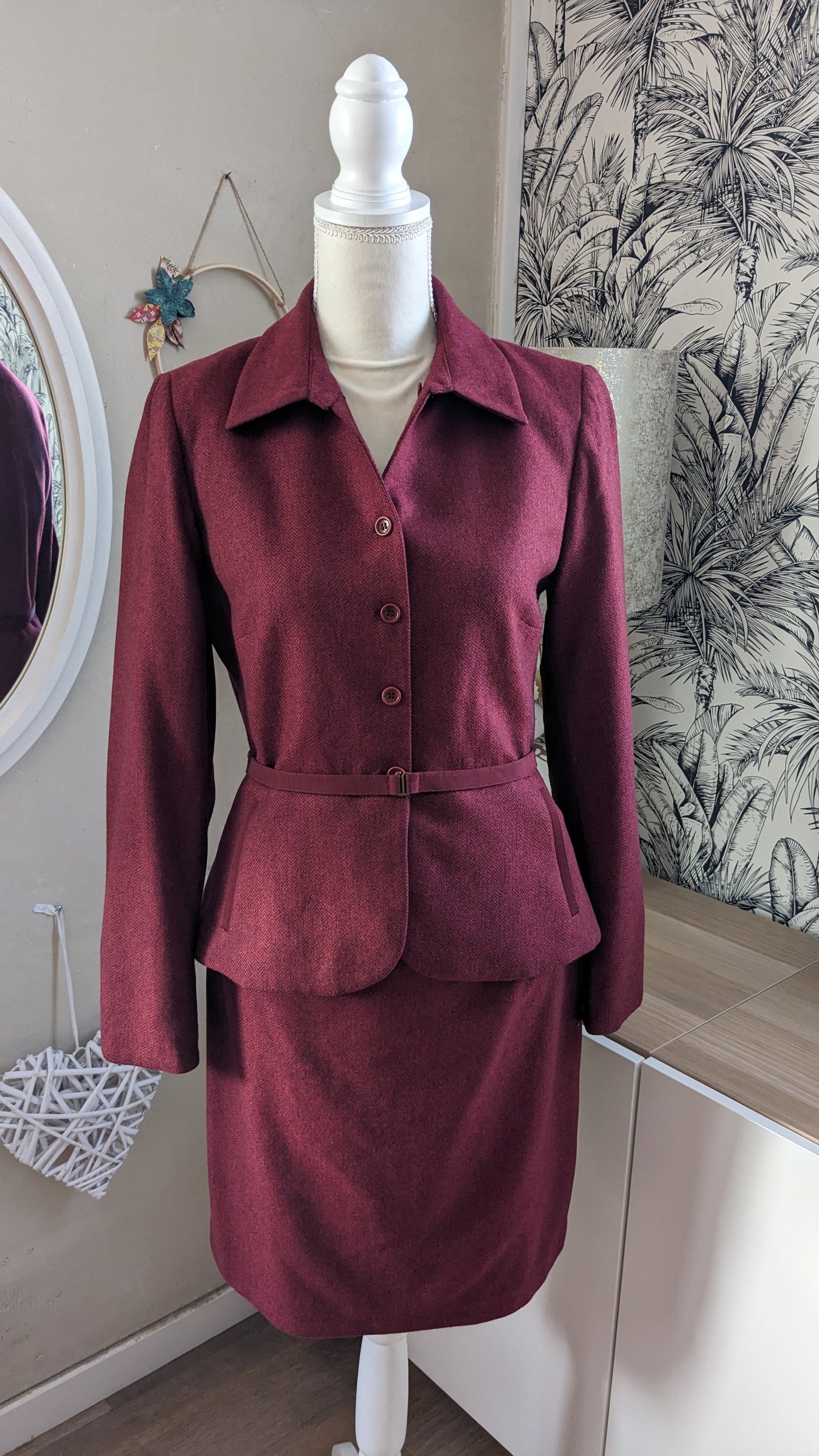 Jupe tailleur laine - Gérard Darel - 36/38