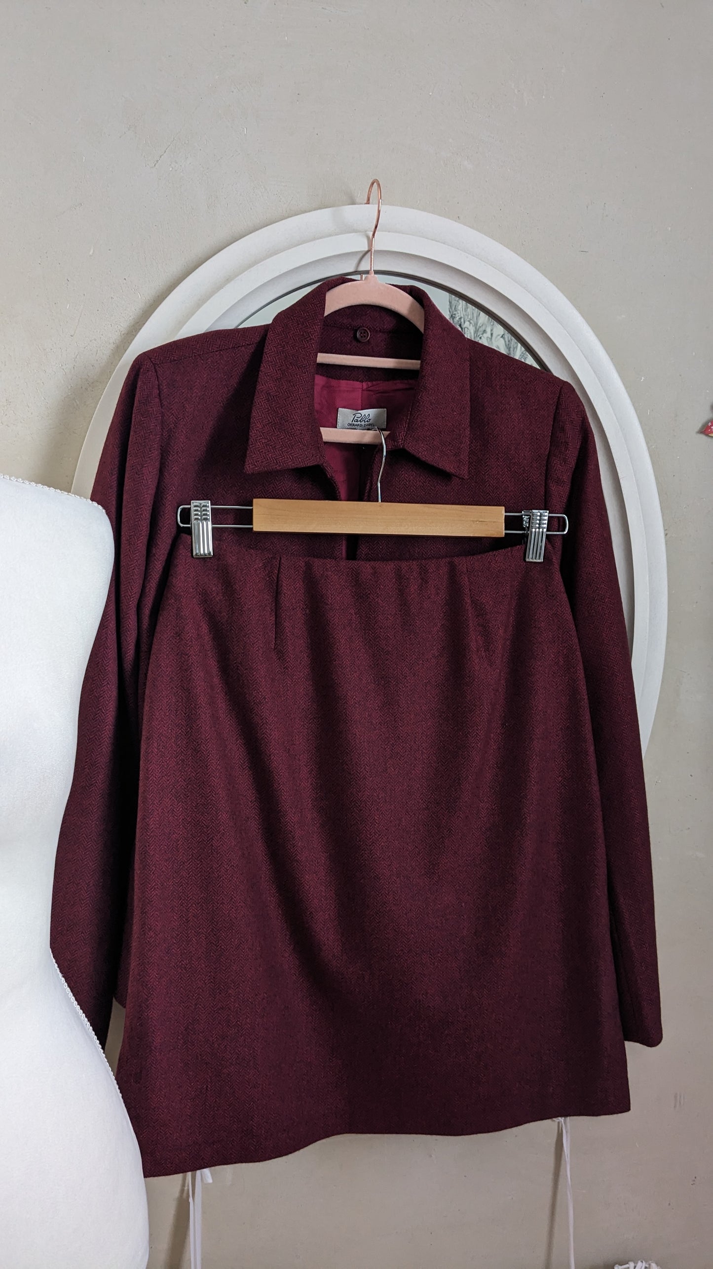 Jupe tailleur laine - Gérard Darel - 36/38