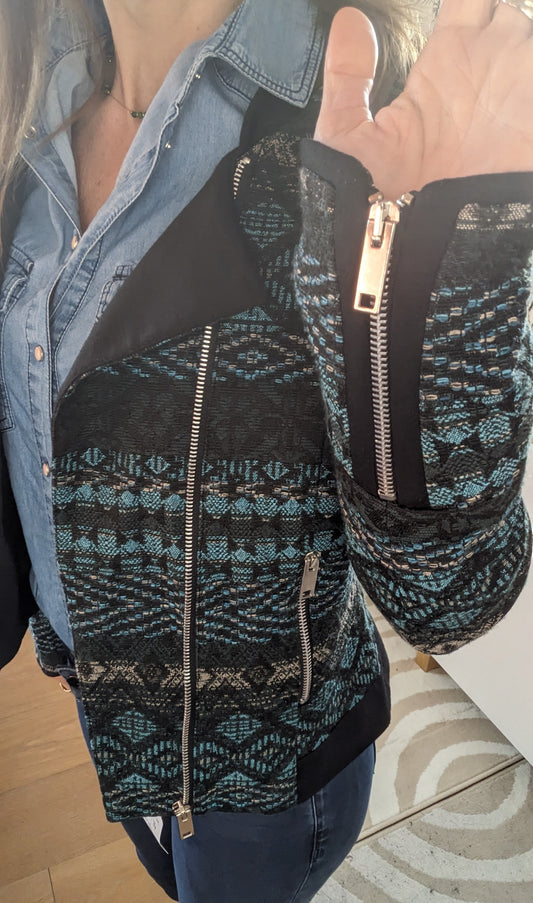 Veste courte ethnique - Etam - 34