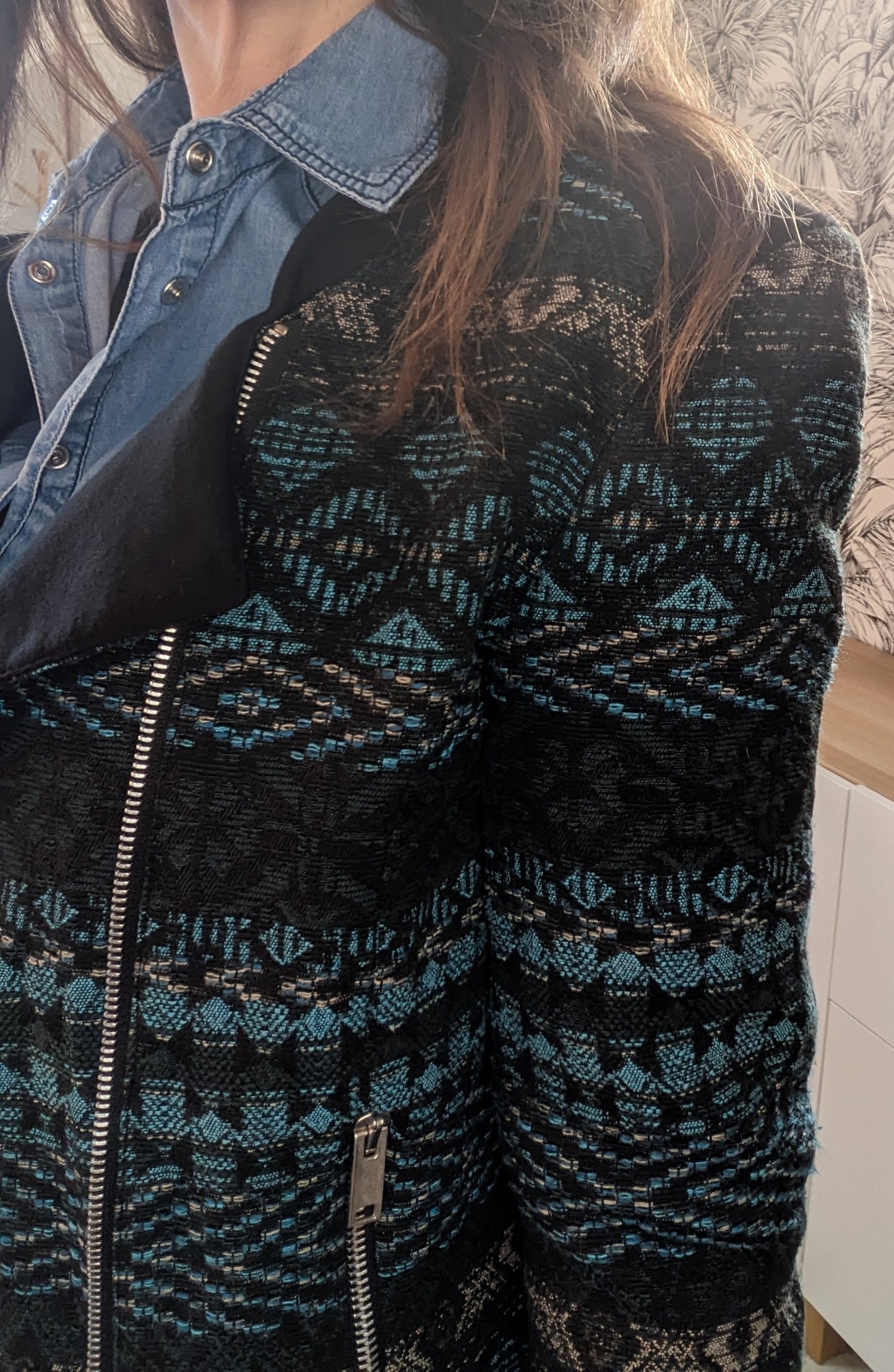 Veste courte ethnique - Etam - 34