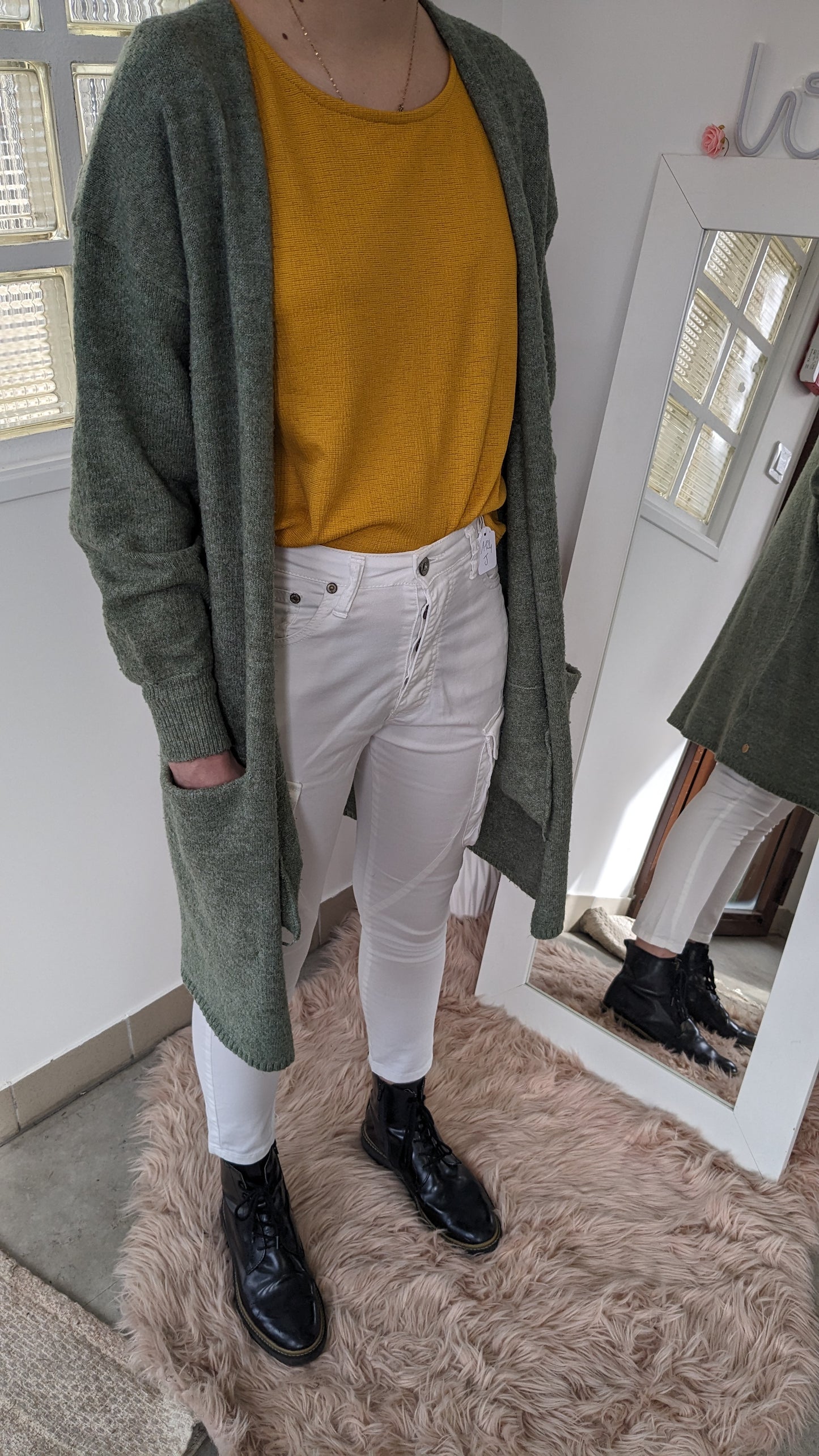 Jeans cargo 7/8 ème - Please - 36