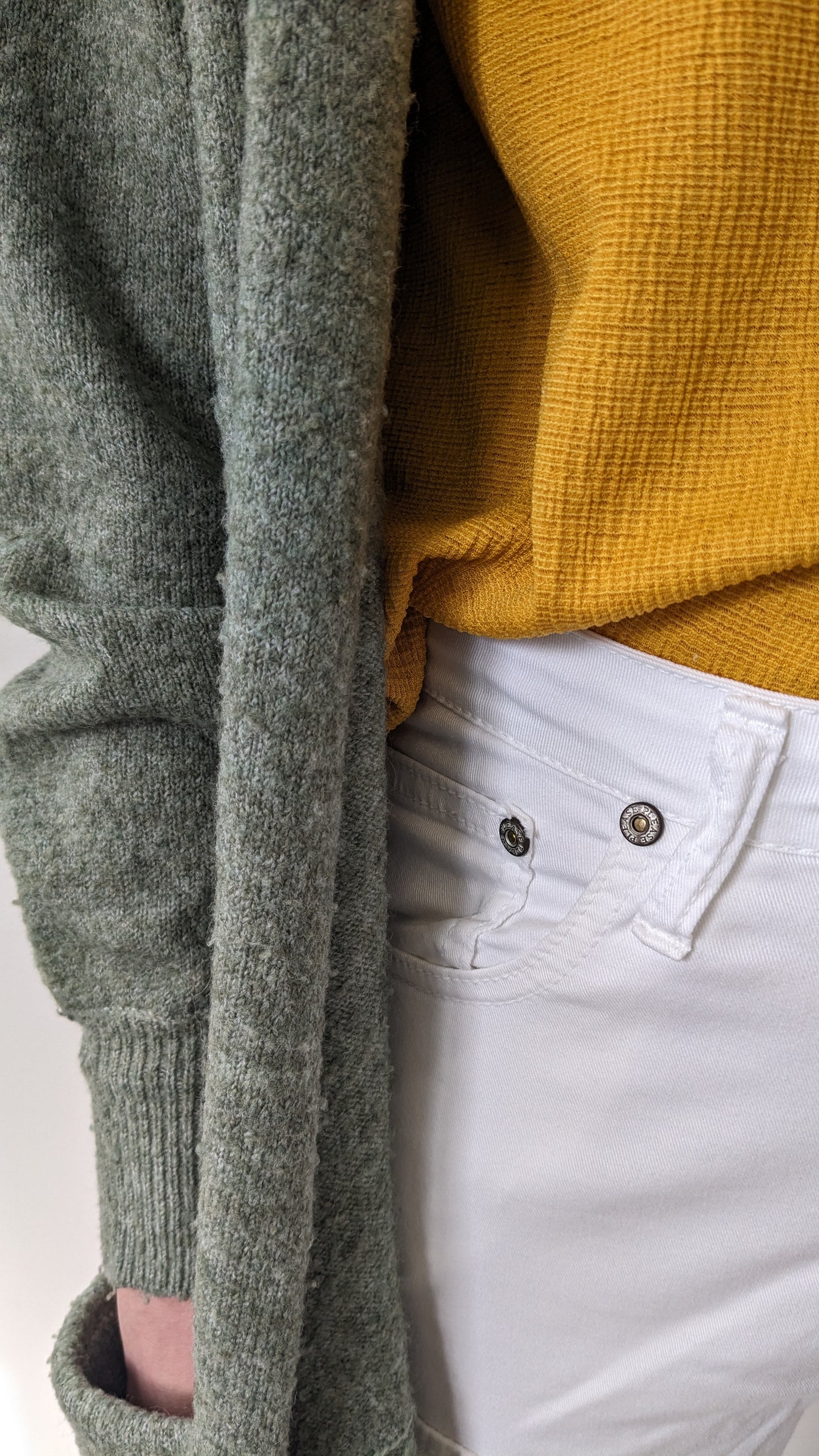 Jeans cargo 7/8 ème - Please - 36