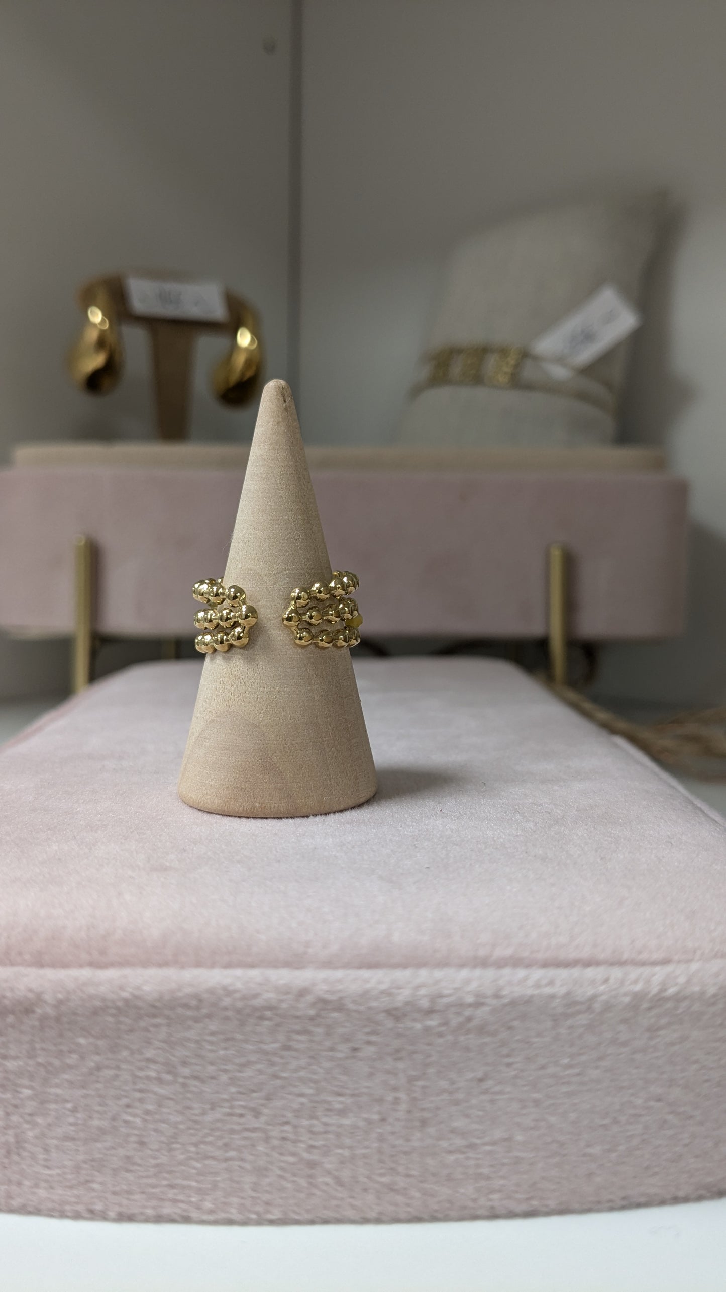 Bijoux Bague empierrée multicolore - Nude Collection - TU