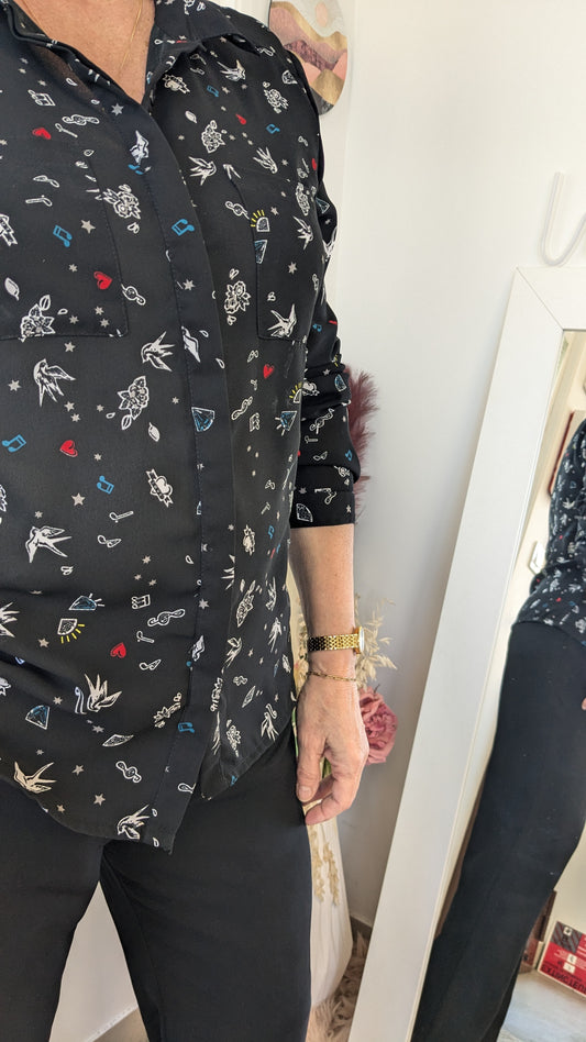 Chemise souple rock - In extenso - 42