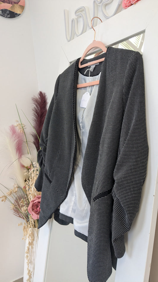 Blazer structuré pois - H&M - 34