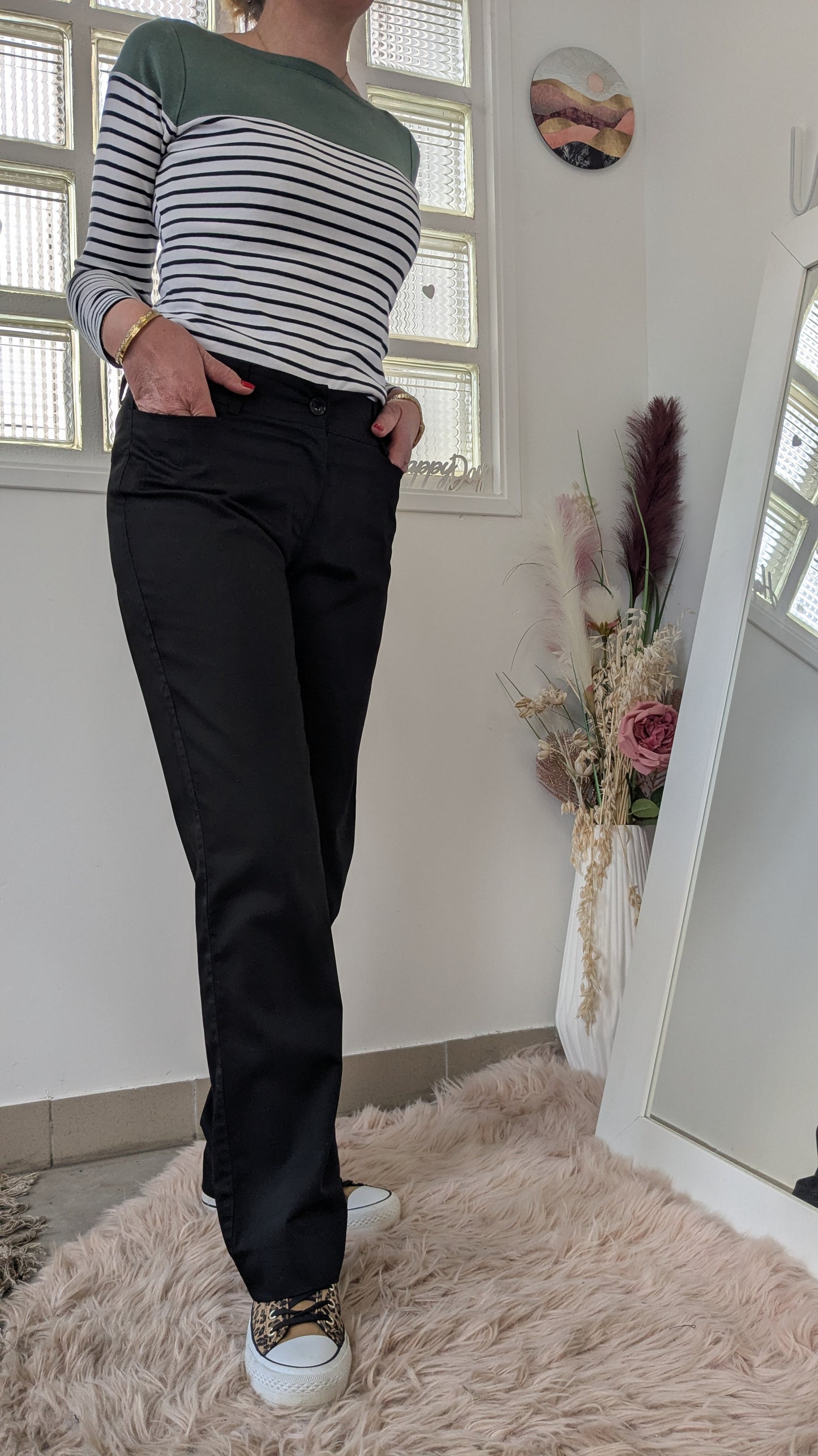 Pantalon noir chic - Caroll - 38