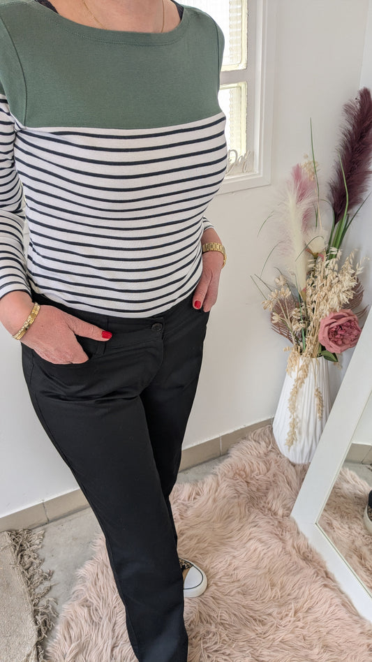 Pantalon noir chic - Caroll - 38
