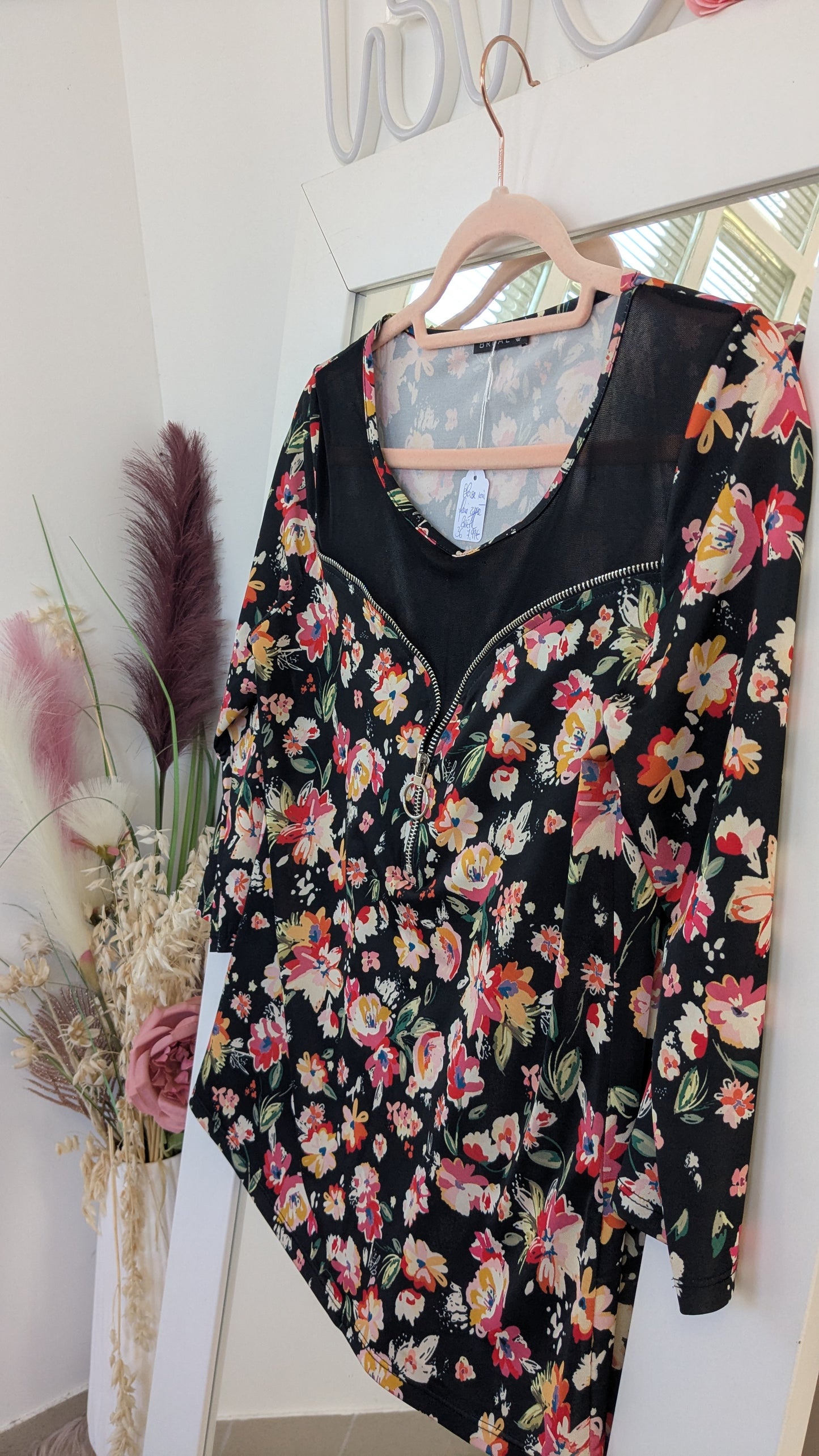 Blouse colorée fleurie - Bréal - 36