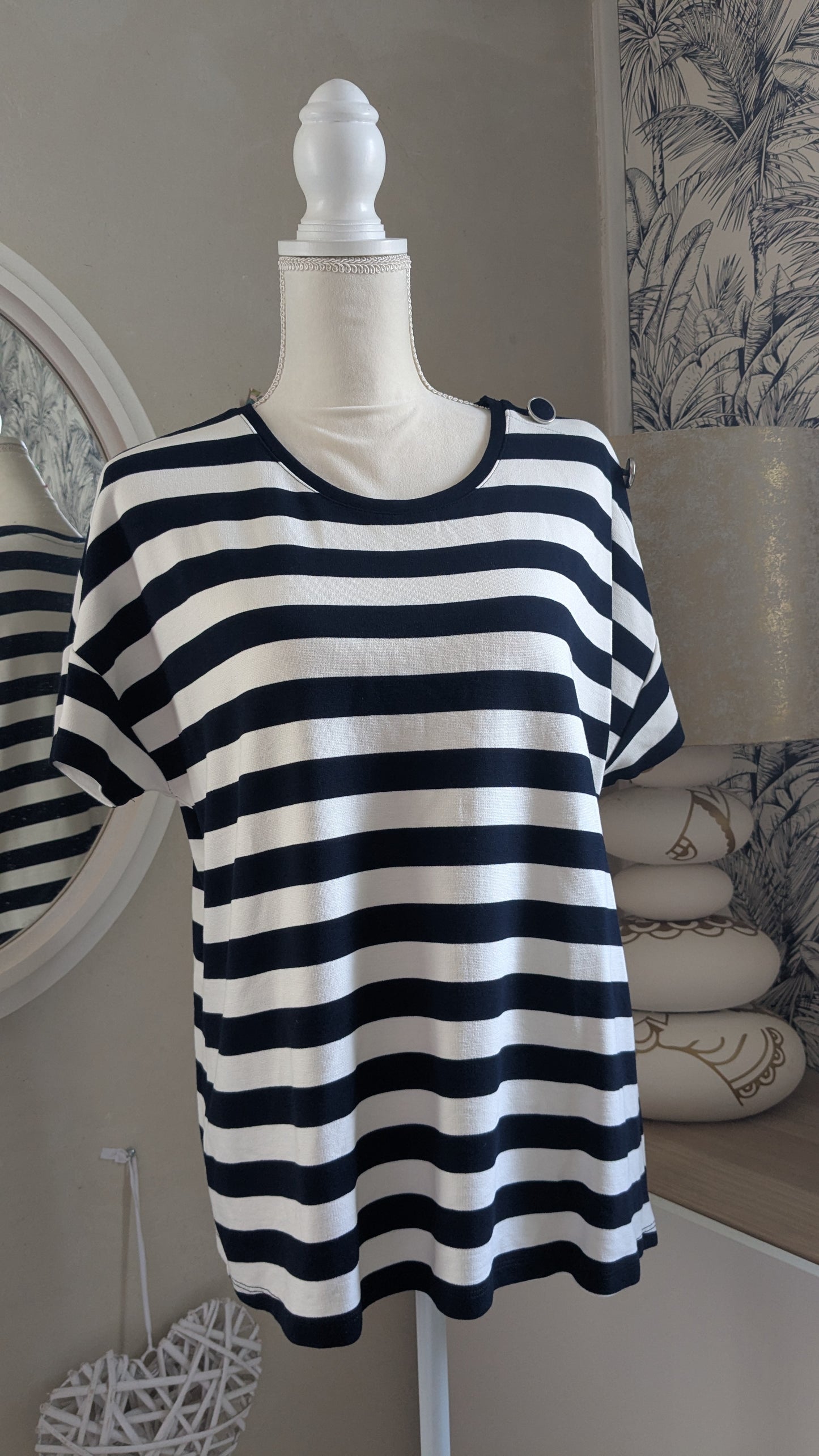 Sweat marinière - Kiabi - 44/46