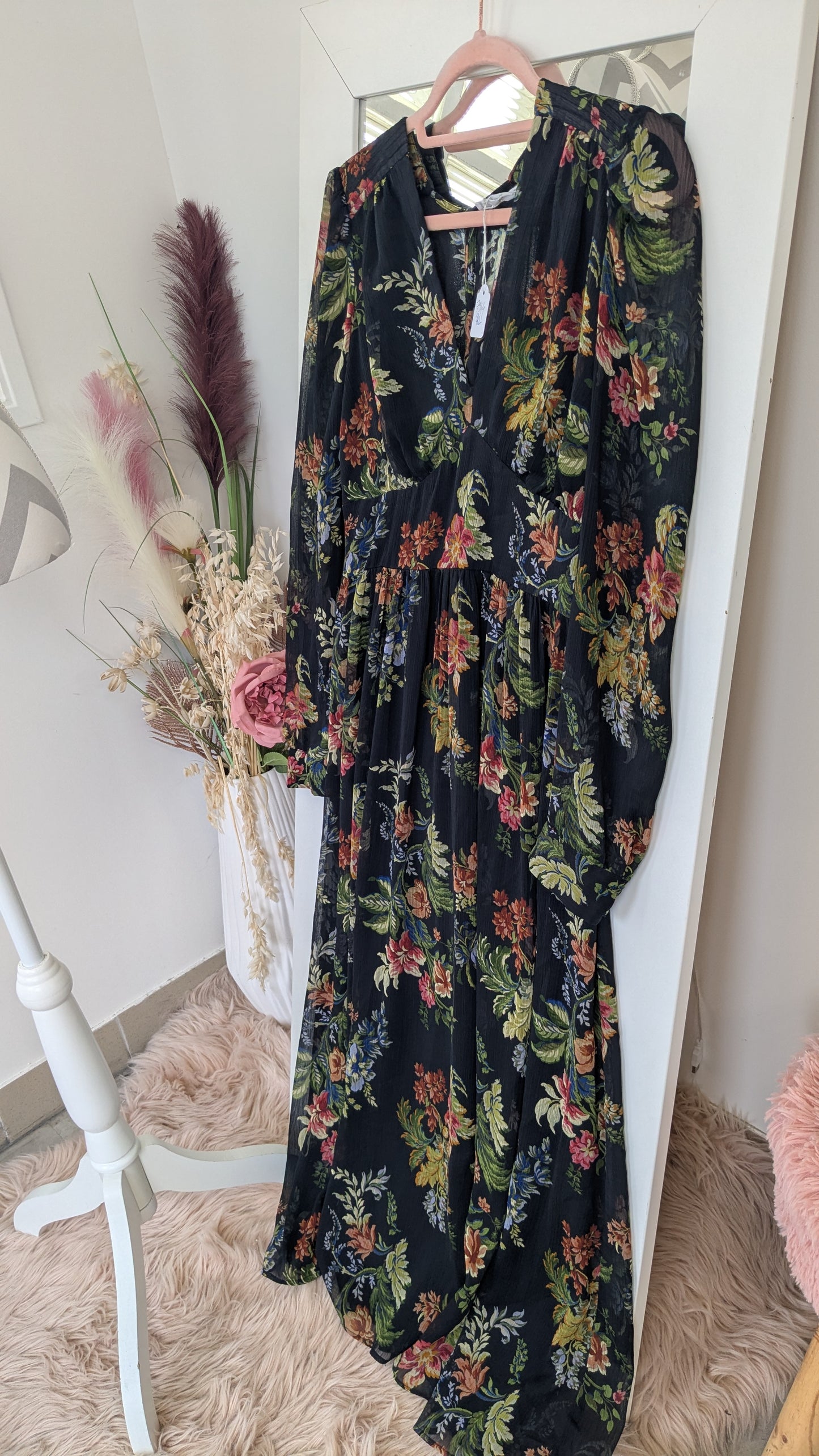 Robe longue fleurie - Mango - 38