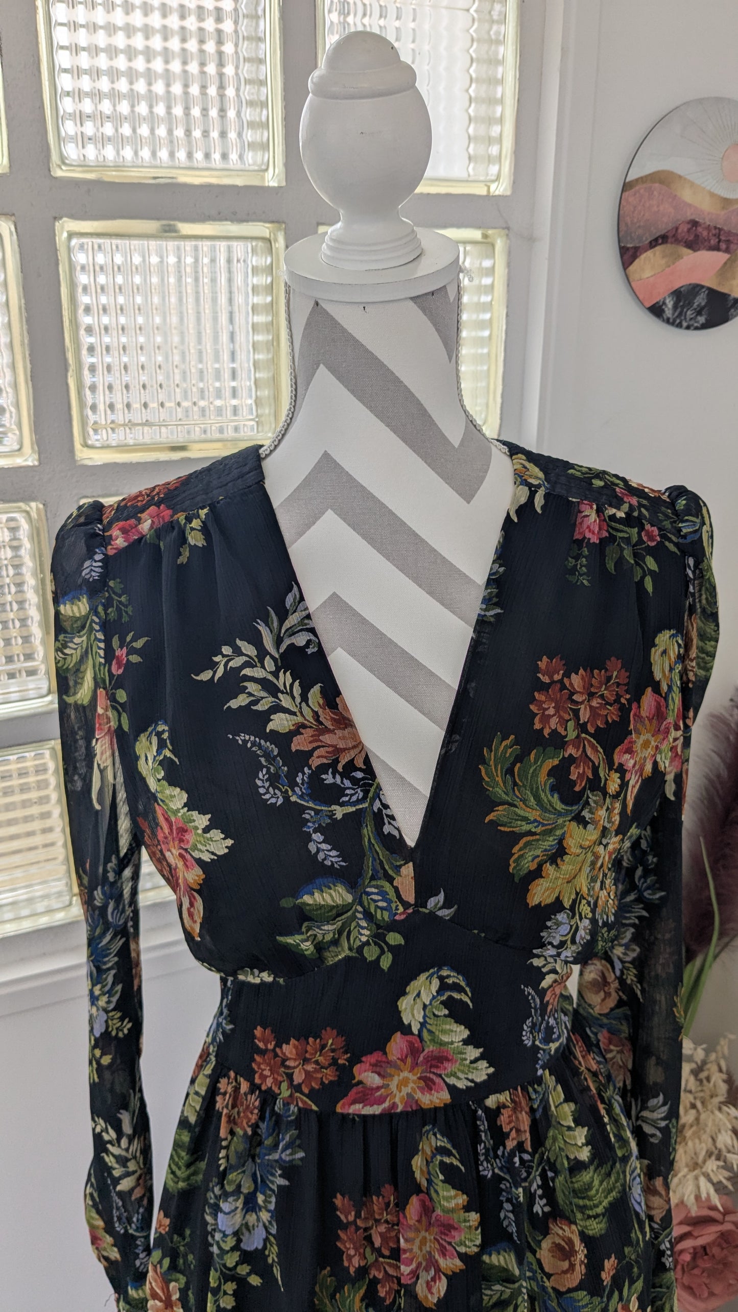 Robe longue fleurie - Mango - 38