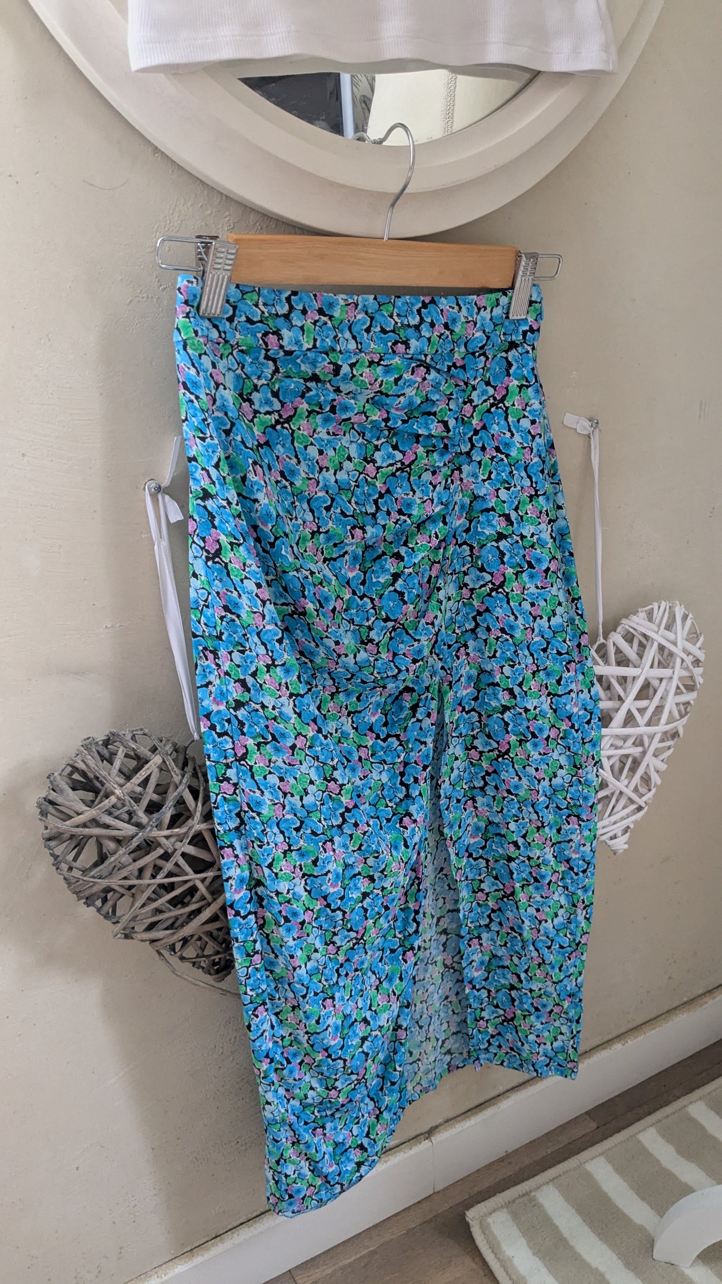 Jupe longue midi fleurie - Pimkie - 32