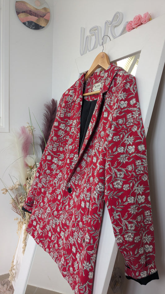 Blazer souple fleuri - Kaporal - 36