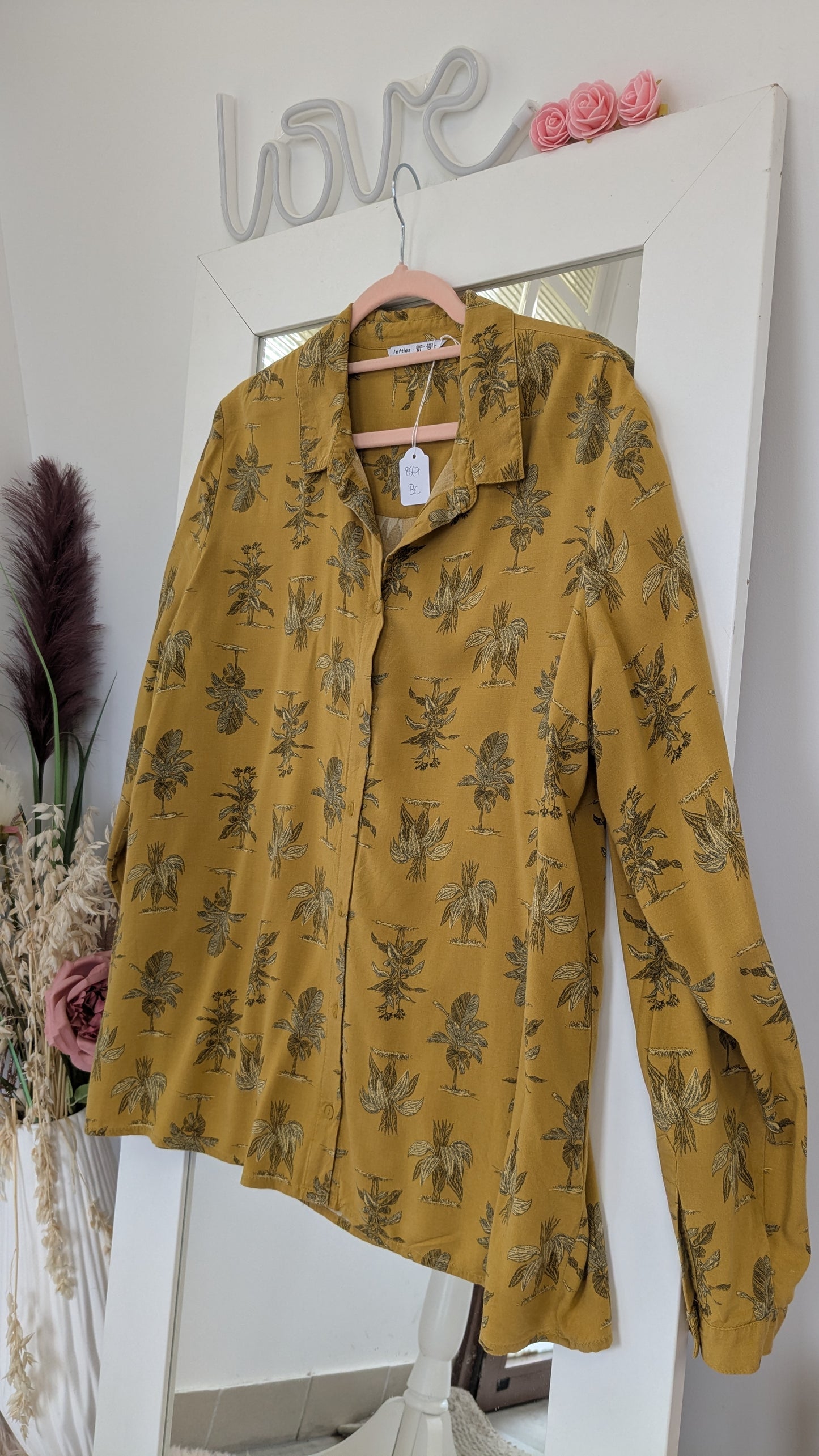 Chemise ocre savane - Lefties - 42