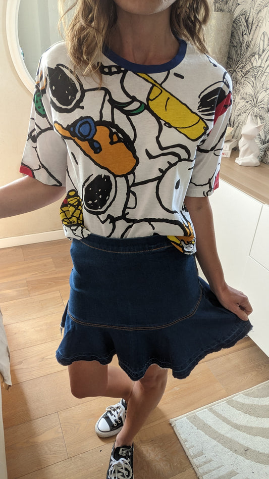 Mini jupe jeans - Stradivarius - 34