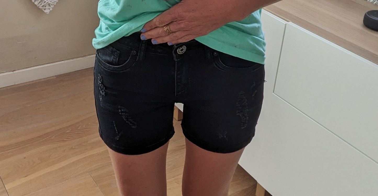 Short jeans used - Denim - 34