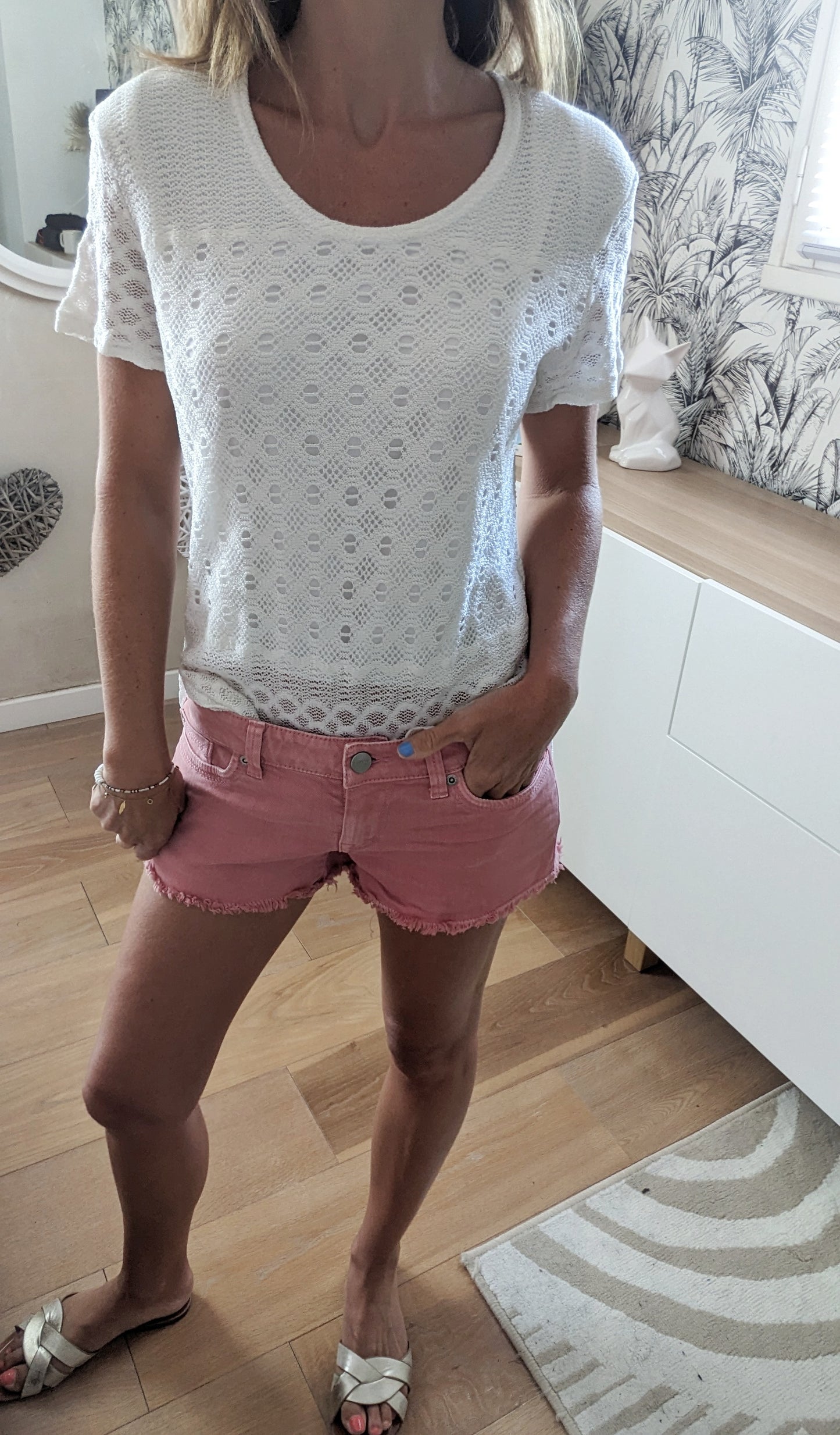 Short vieux rose - Pepe Jeans - 36