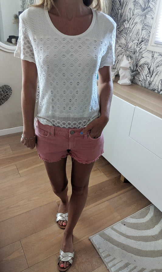 Short vieux rose - Pepe Jeans - 36