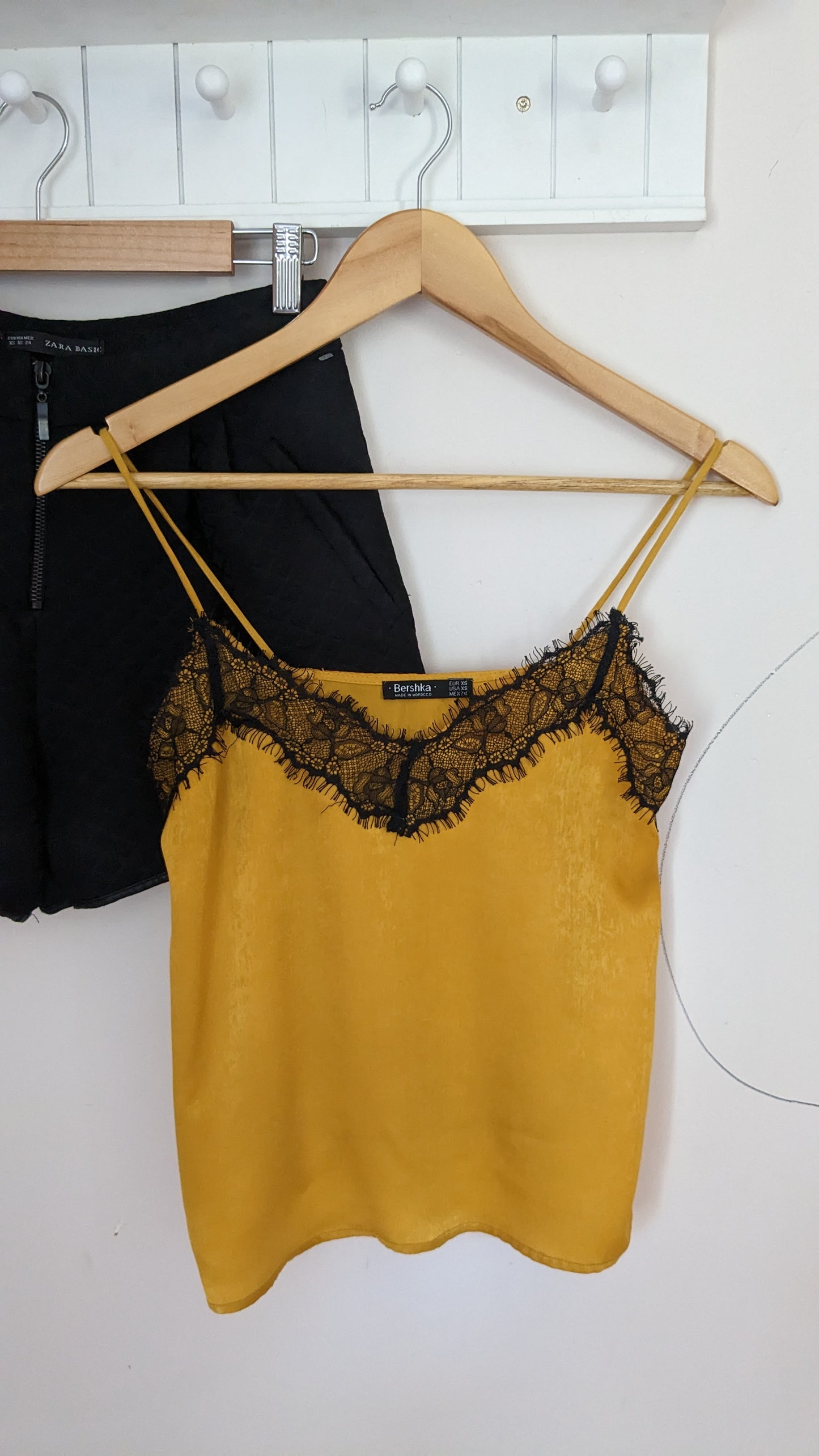 Débardeur moutarde - Bershka - 34