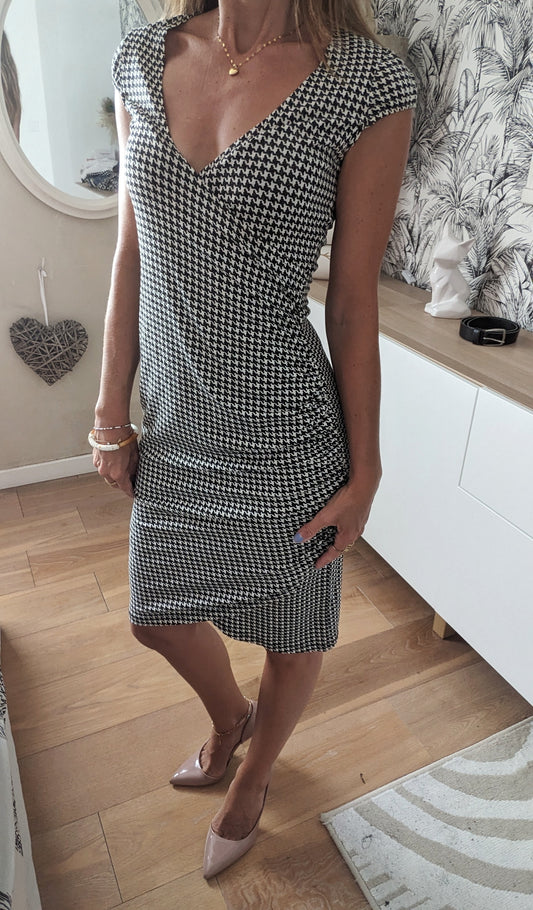 Robe fourreau vichy - Boutique indépendante - 34/36