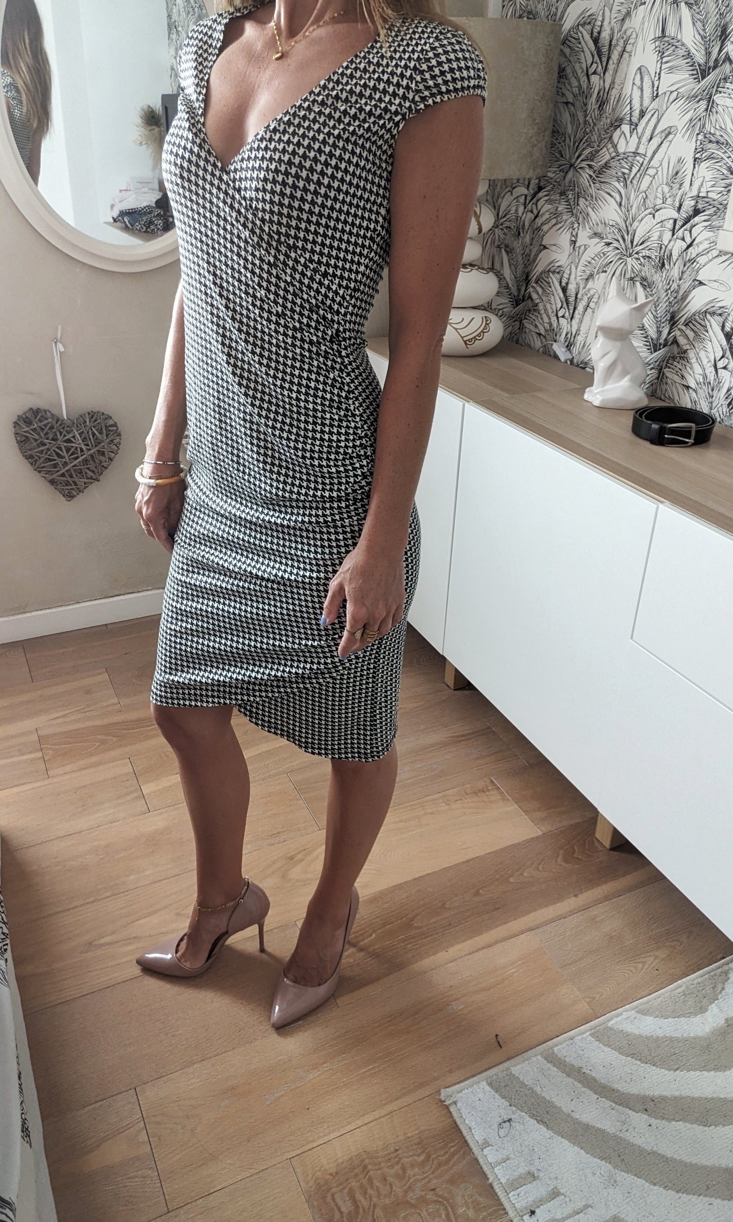Robe fourreau vichy - Boutique indépendante - 34/36