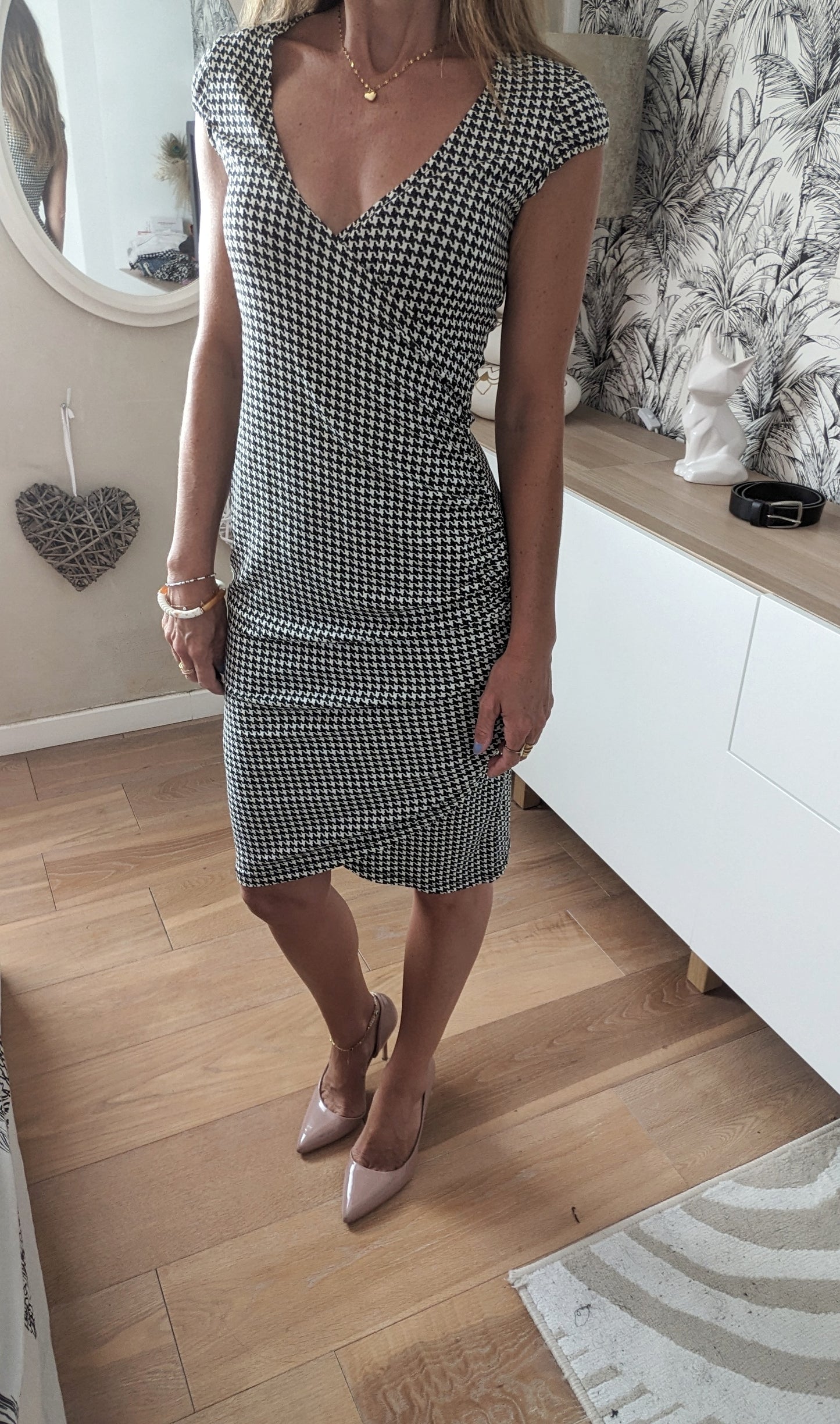 Robe fourreau vichy - Boutique indépendante - 34/36