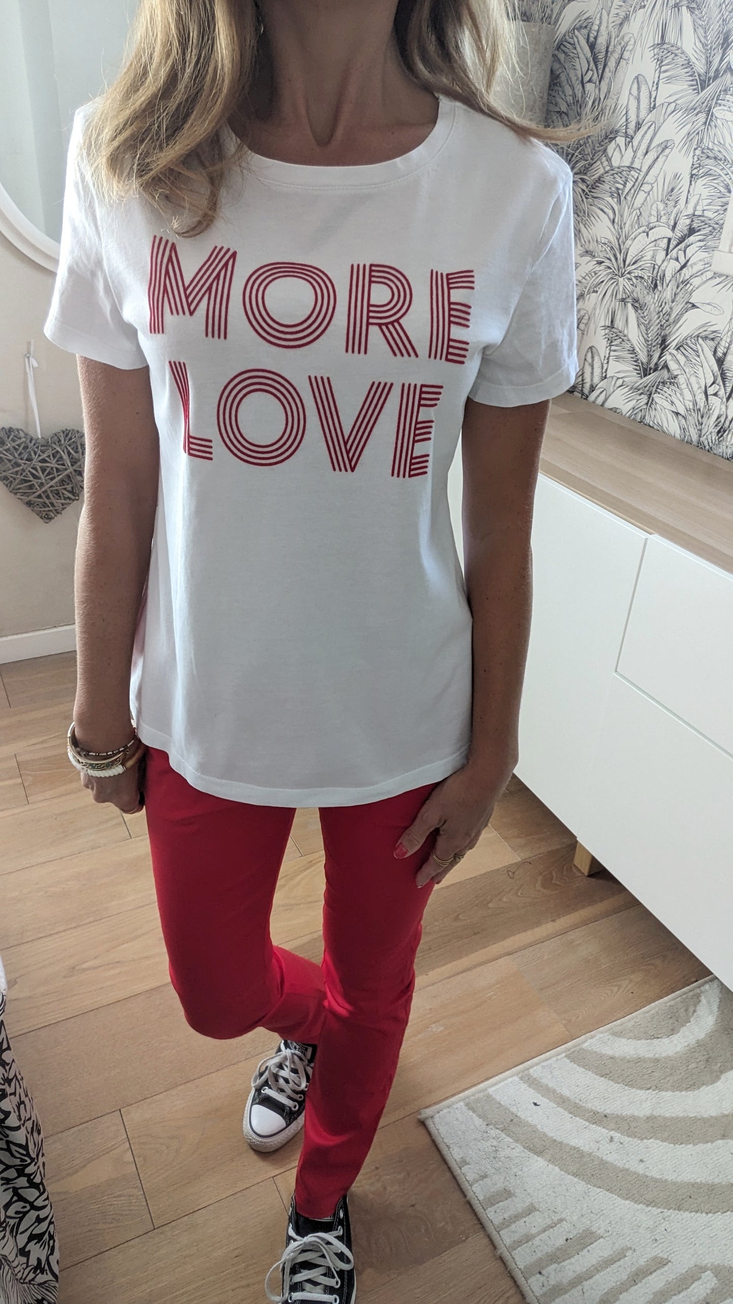 Pantalon rouge chic - Zara - 34