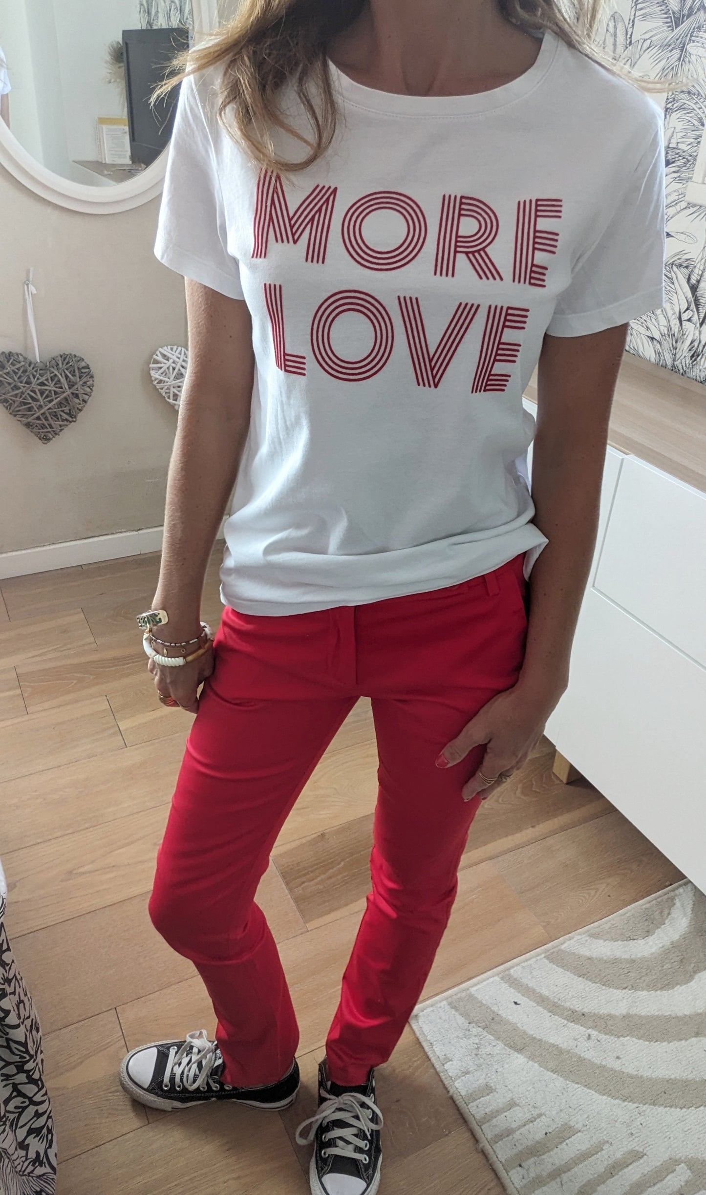 Pantalon rouge chic - Zara - 34