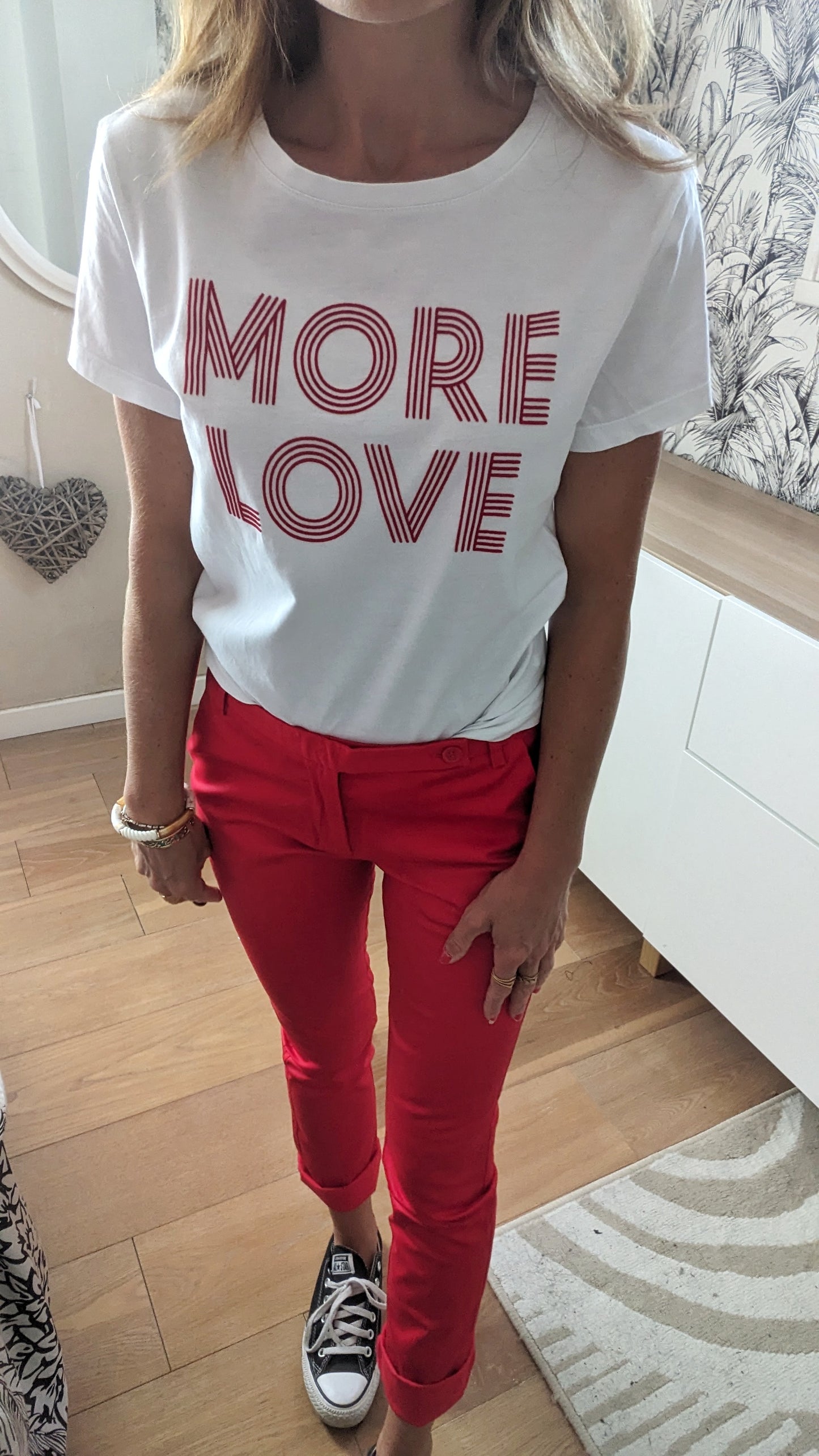 Pantalon rouge chic - Zara - 34