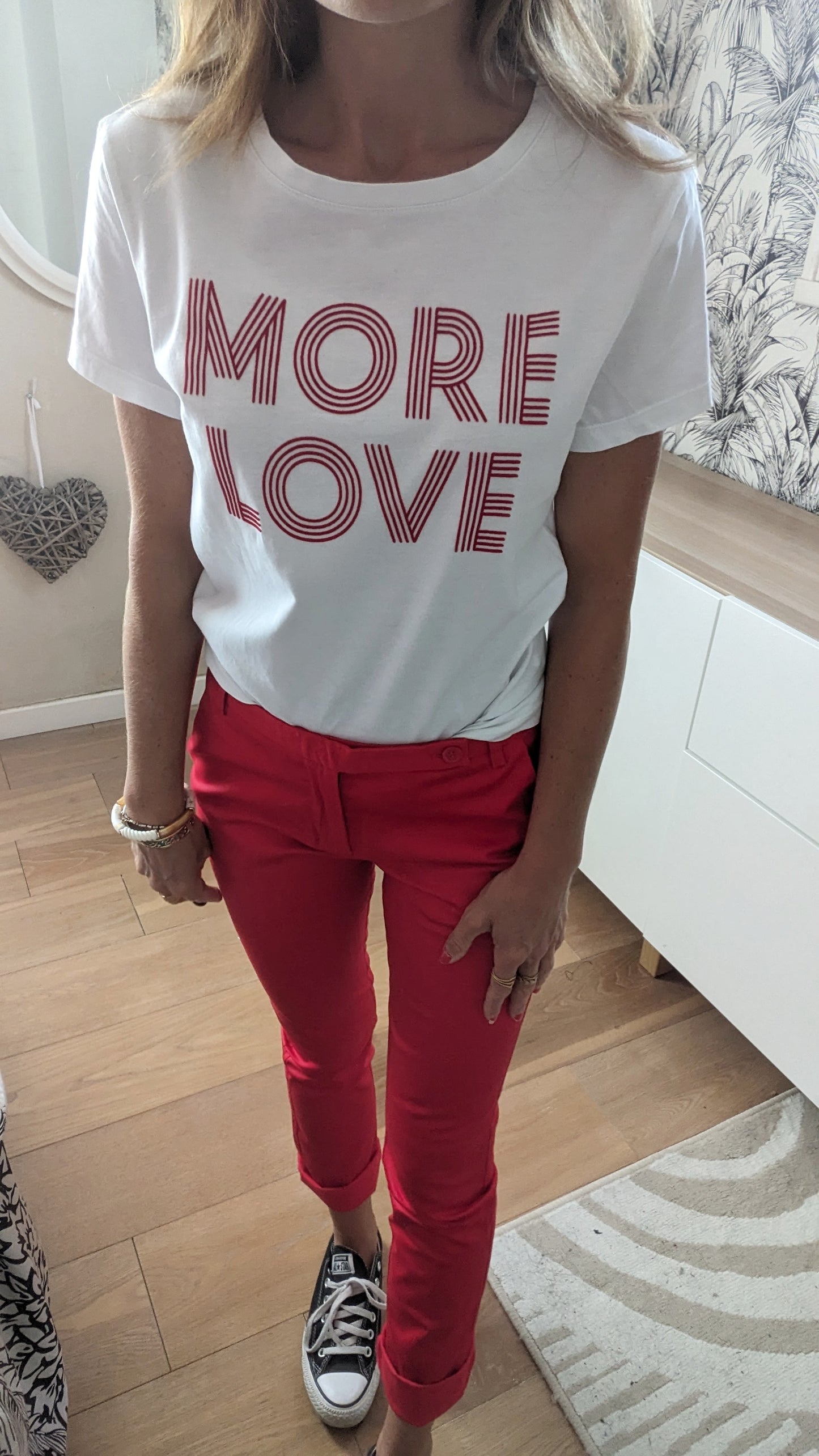Pantalon rouge chic - Zara - 34
