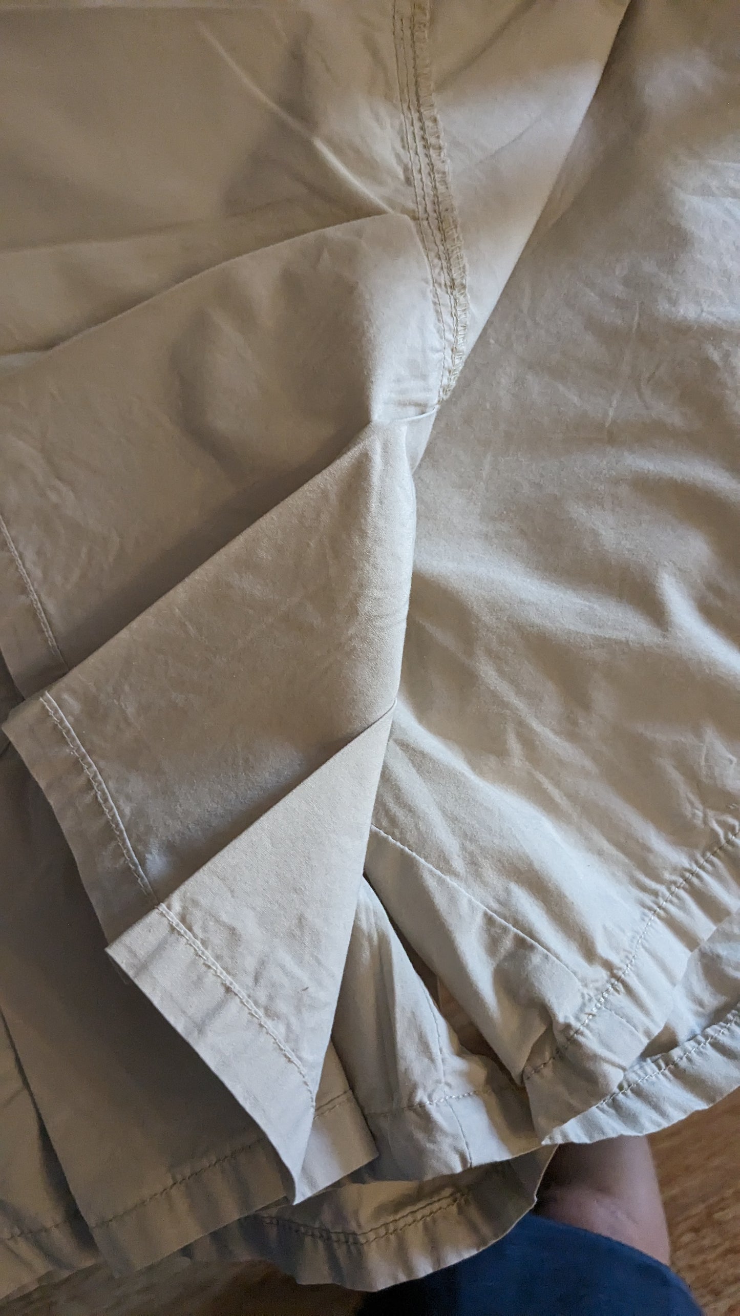 Jupe short beige - Camaïeu - 42