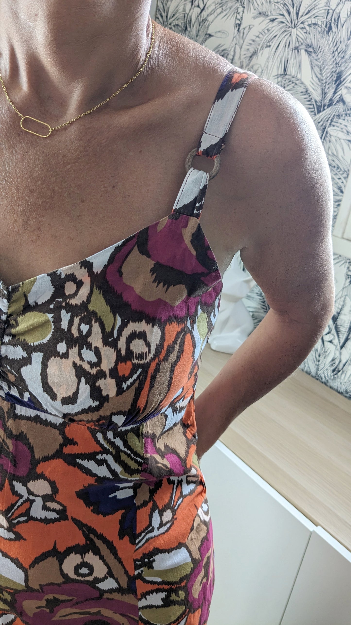 Robe longue fleurie - Armand Thiery - 40