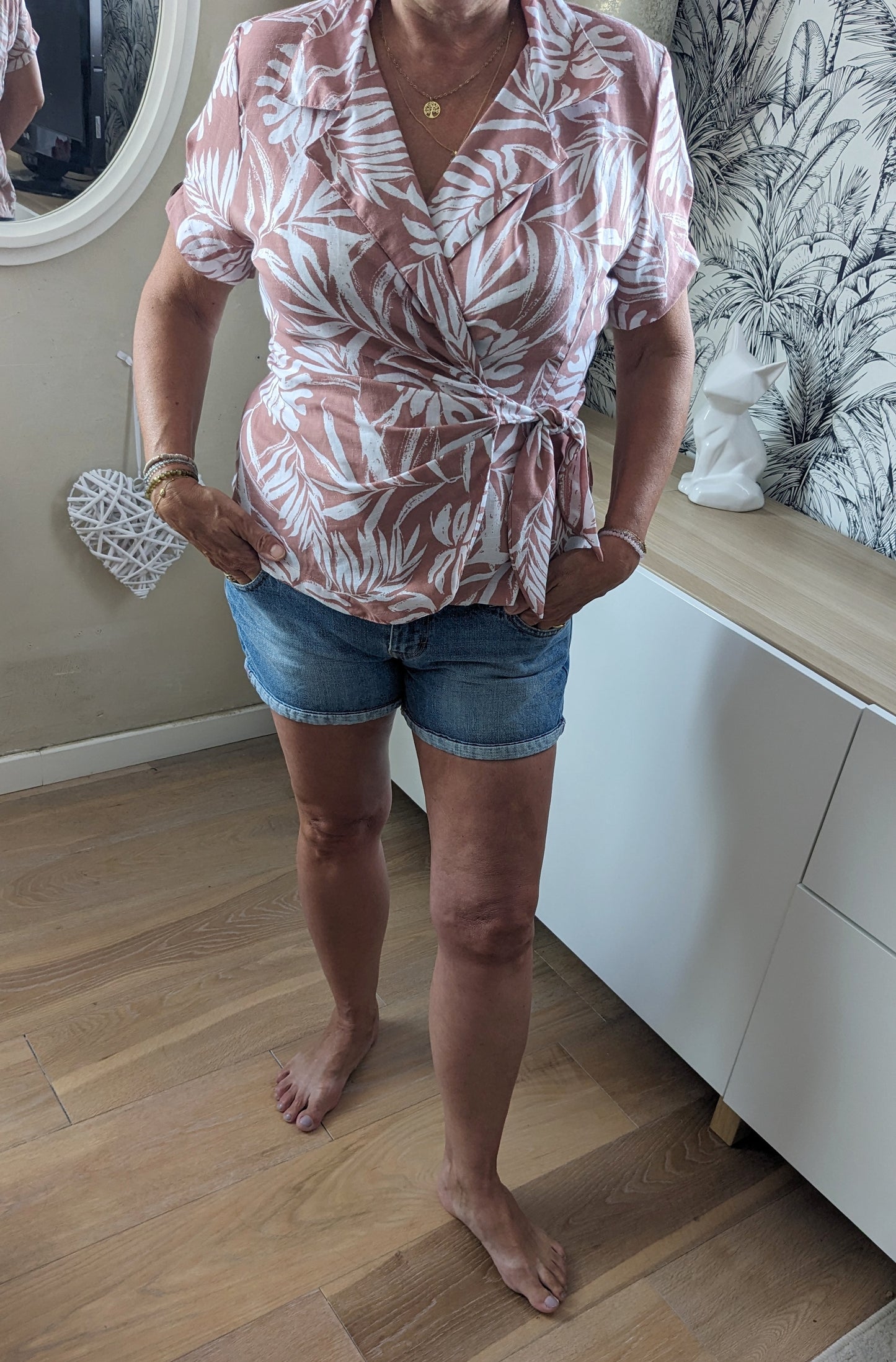 Short en jeans - Denim - 42