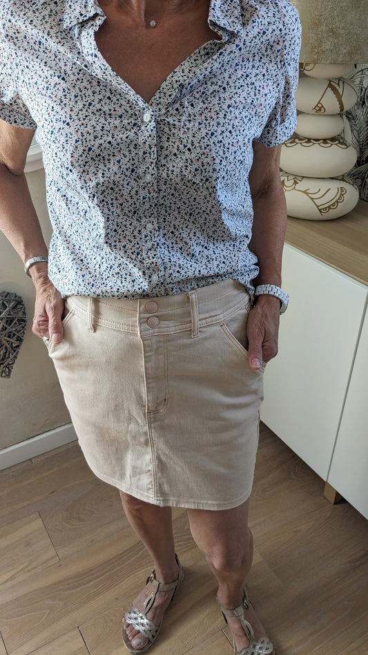 Jupe en jeans - Kiabi - 36