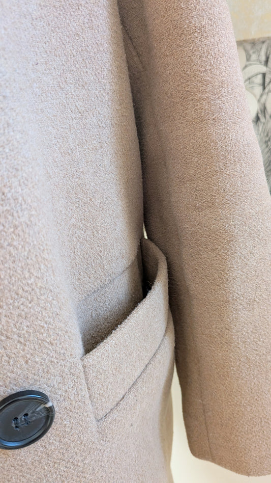 Manteau caban camel - Zara - 34 au 38
