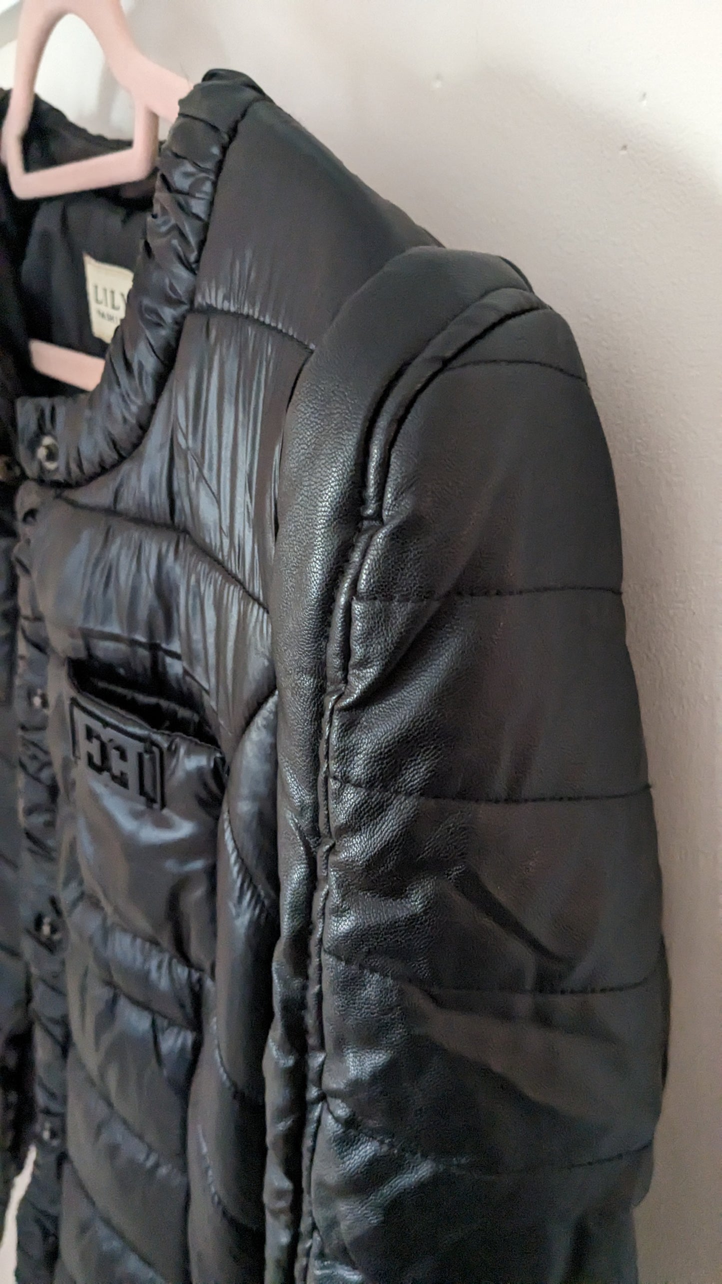 Neuf Manteau doudoune noire - Lili Fashion - 38