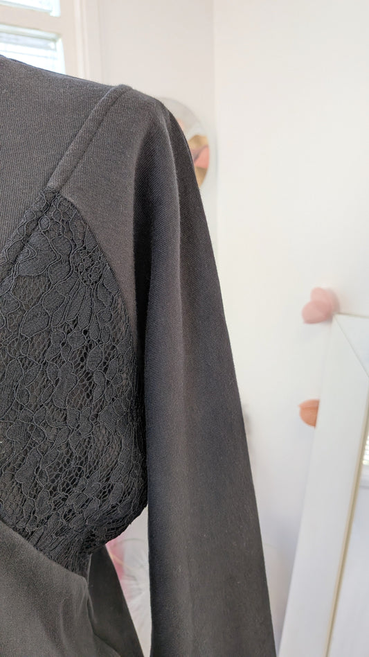Sweat dentelle - Promod - 34