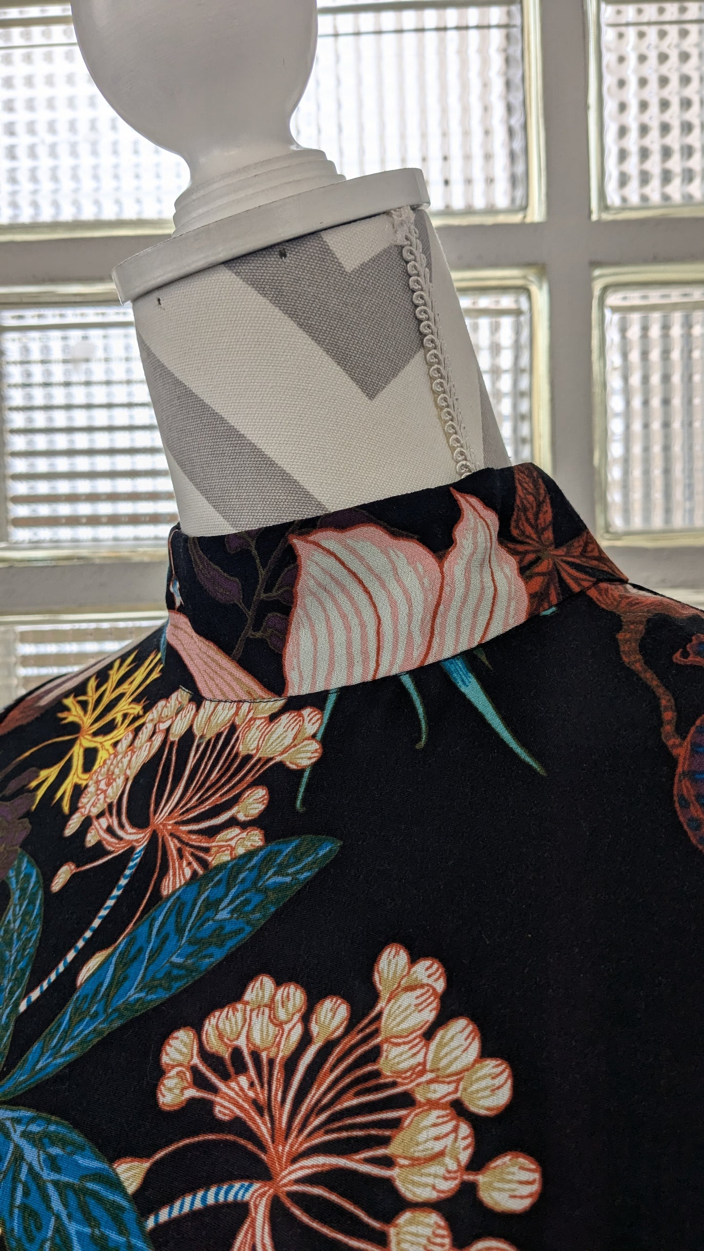 Robe automne fleurie volants - H&M - 38