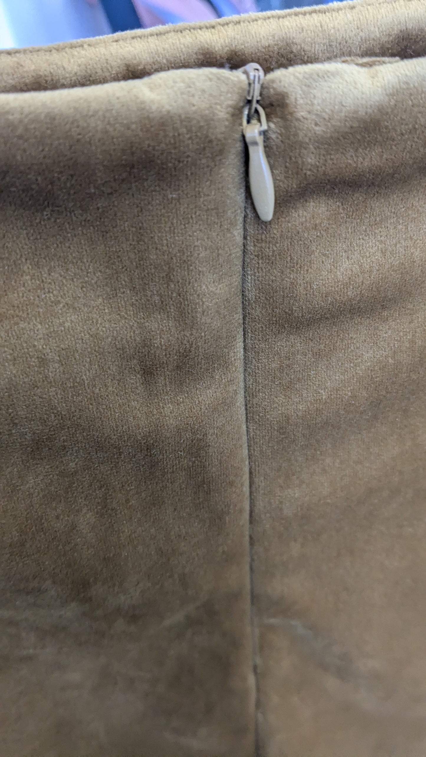 Jupe velours ocre - Christine Laure - 44