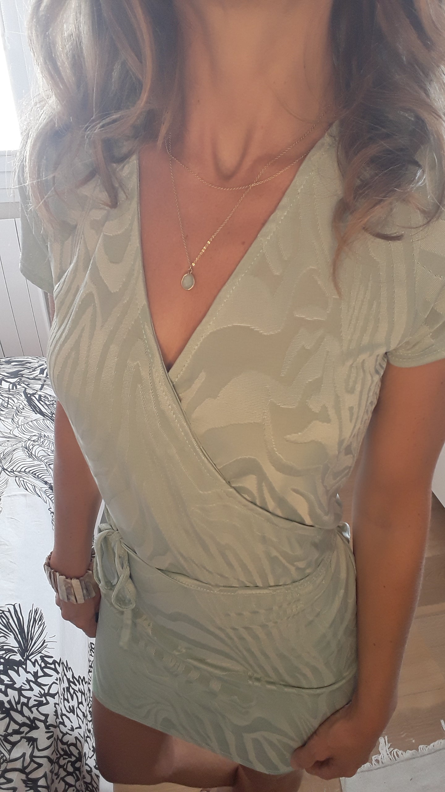 Neuve robe vert d' eau - I saw- 34/36