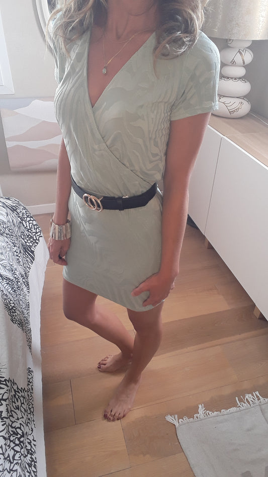 Neuve robe vert d' eau - I saw- 34/36